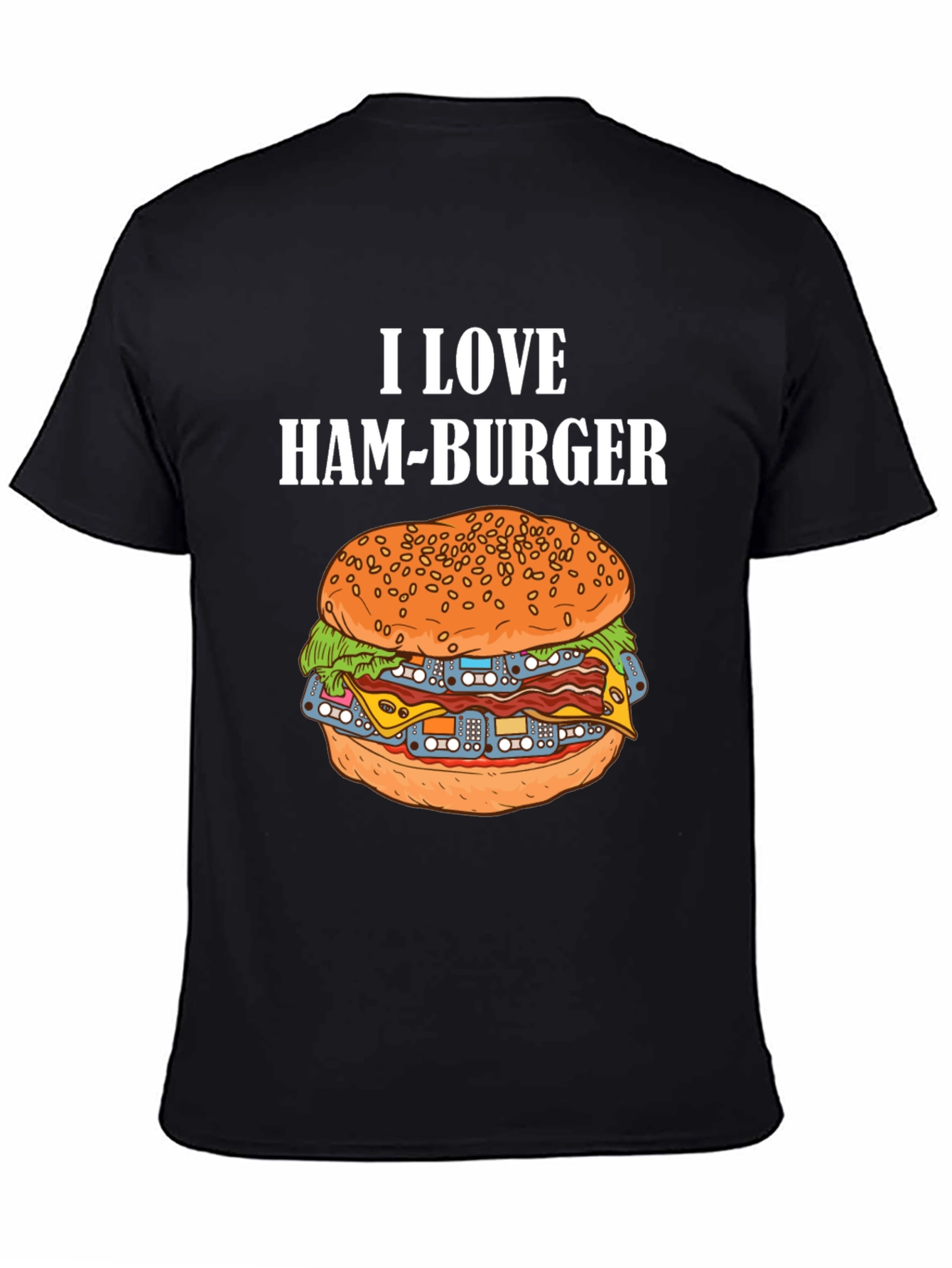 I Love Ham-Burger Graphic Tee