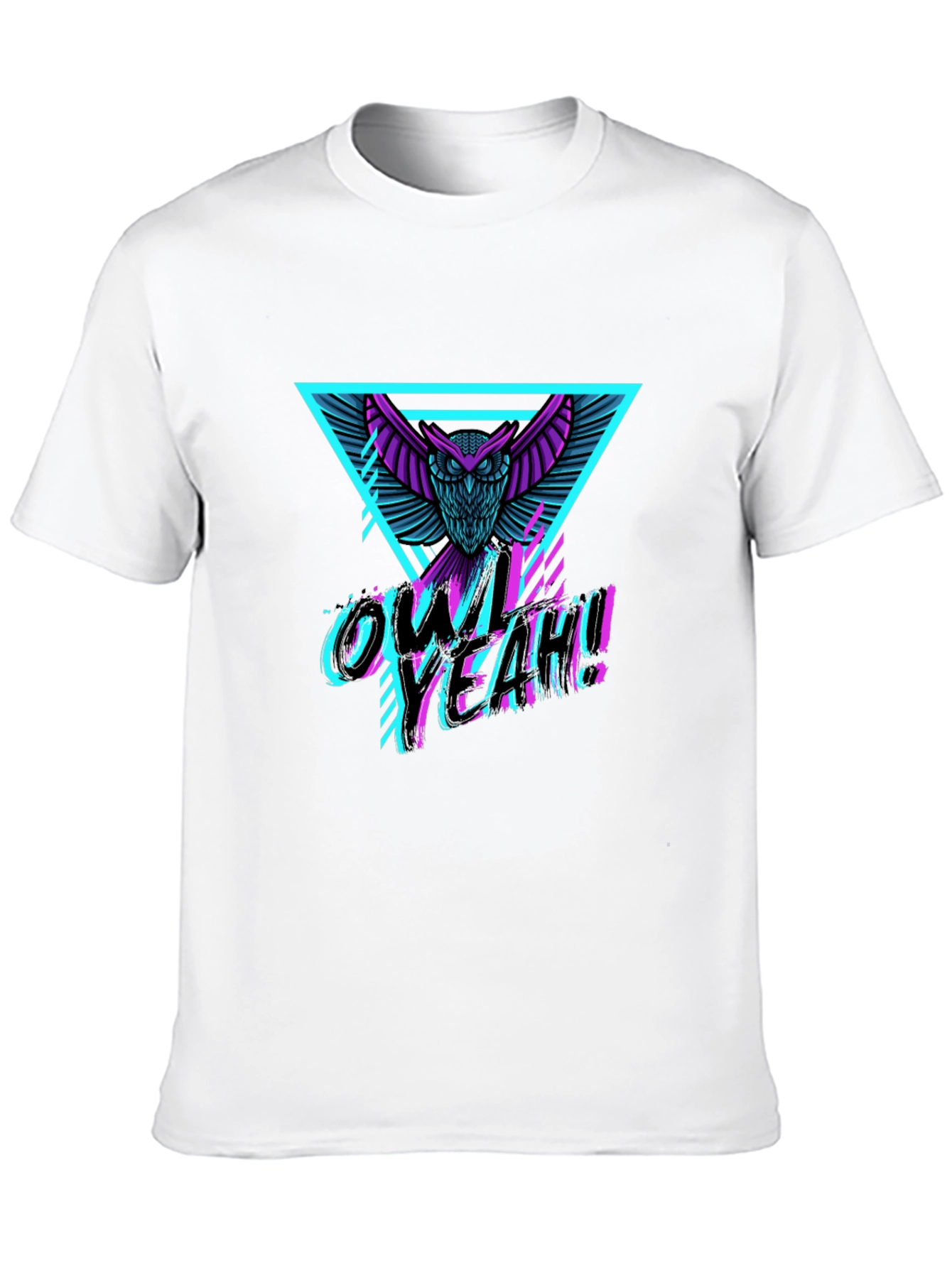 Owl Yeah! Graphic Print T-Shirt