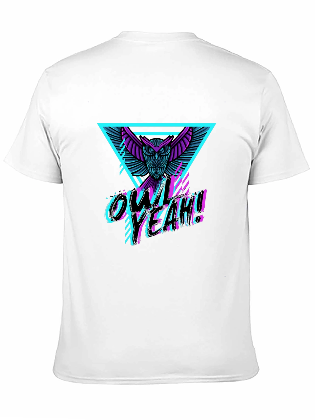 Owl Yeah! Graphic Print T-Shirt