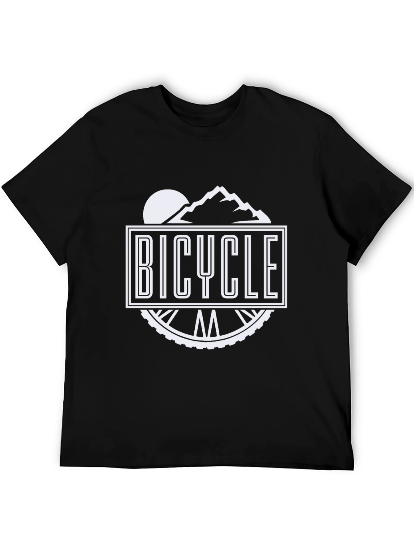 Bicycle Graphic T-Shirt - Black