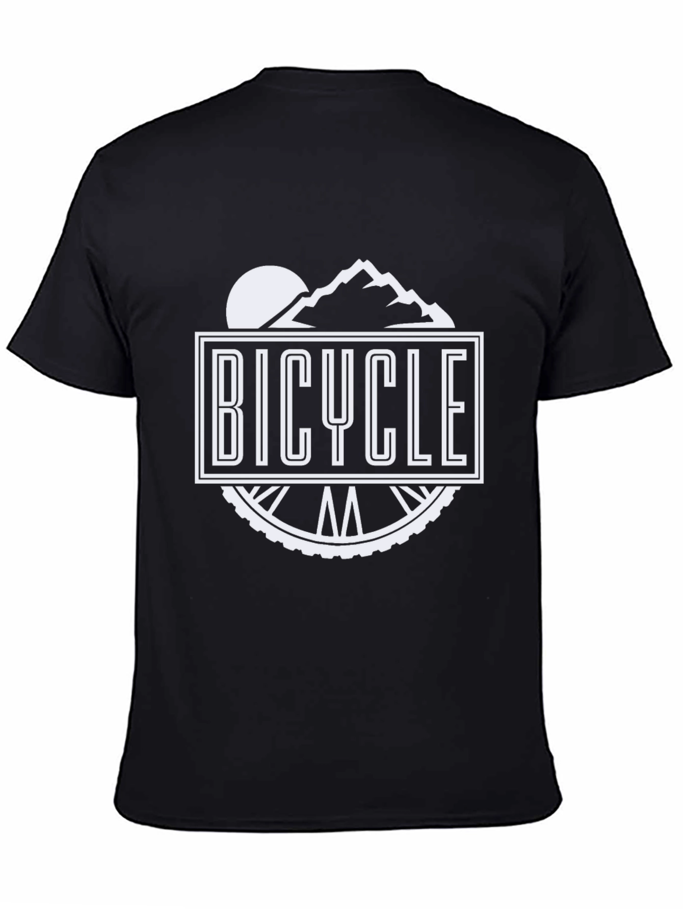 Bicycle Graphic T-Shirt - Black