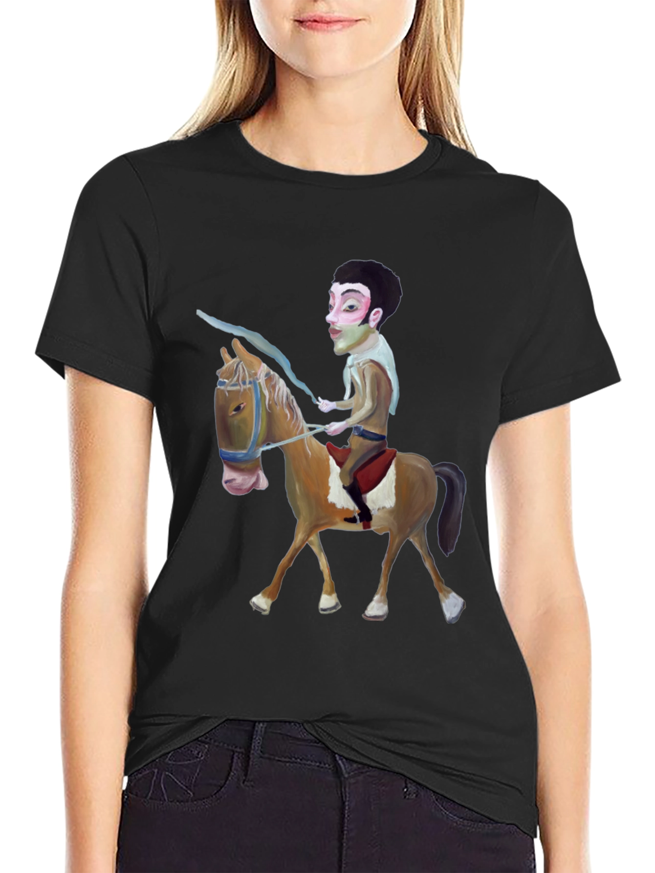 Man on Horseback Graphic Tee