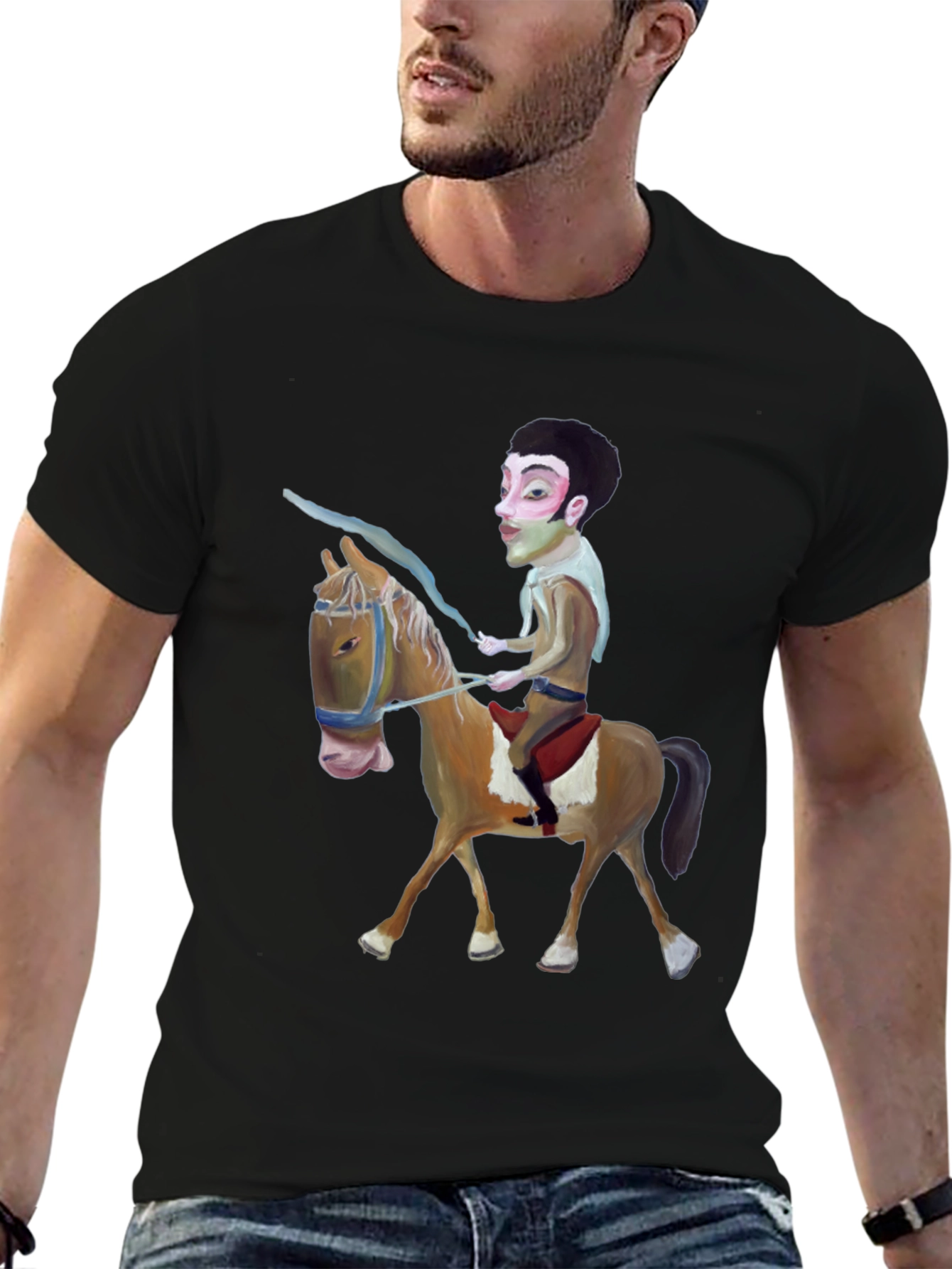 Man on Horseback Graphic Tee