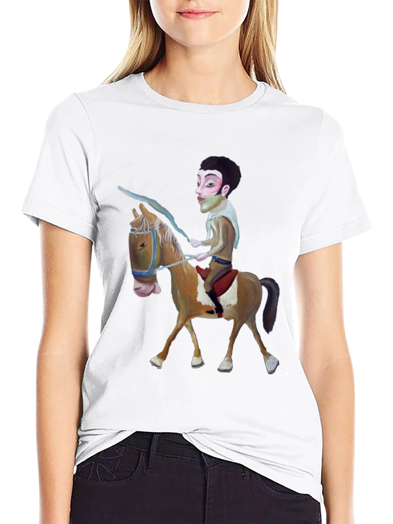 Man on Horseback Graphic Tee