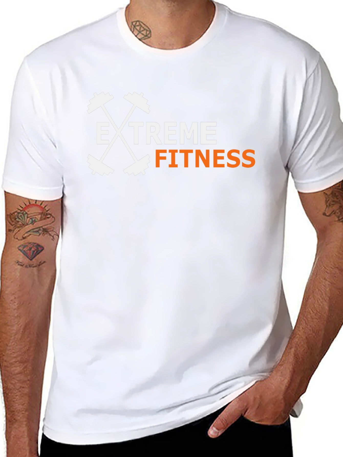 Extreme Fitness Graphic Tee - Black