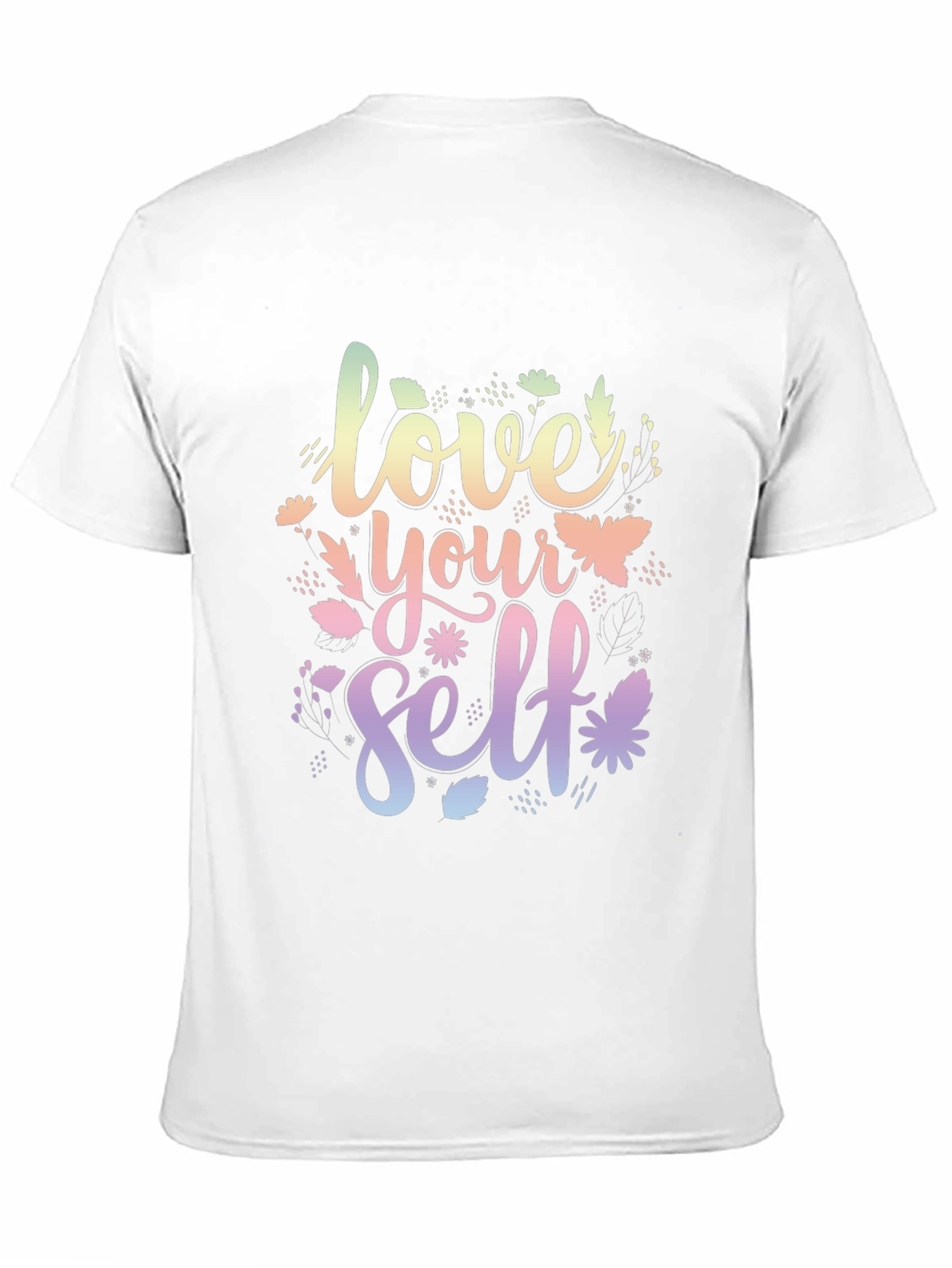 Love Yourself Graphic Tee - Black Cotton T-Shirt