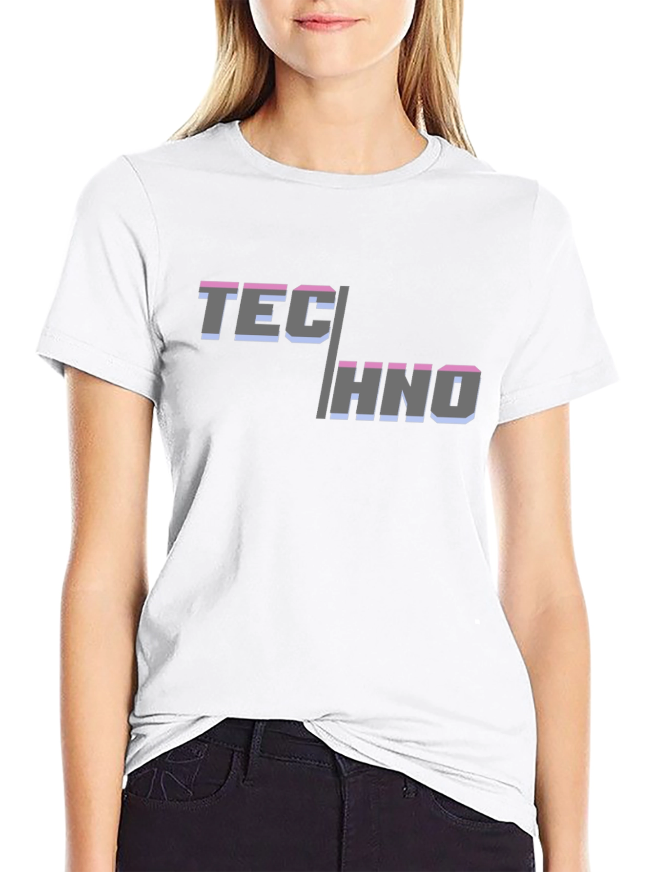 Techno Music Graphic Tee - Cool Rave Party Shirt
