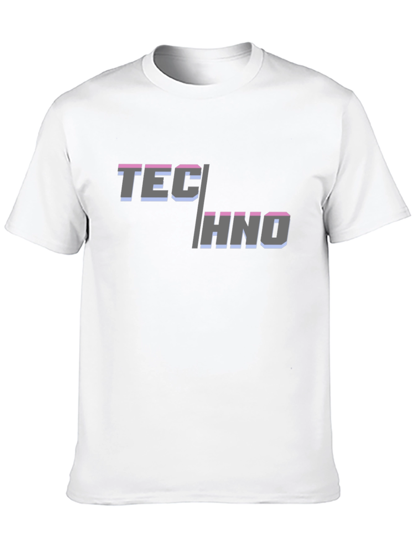 Techno Music Graphic Tee - Cool Rave Party Shirt