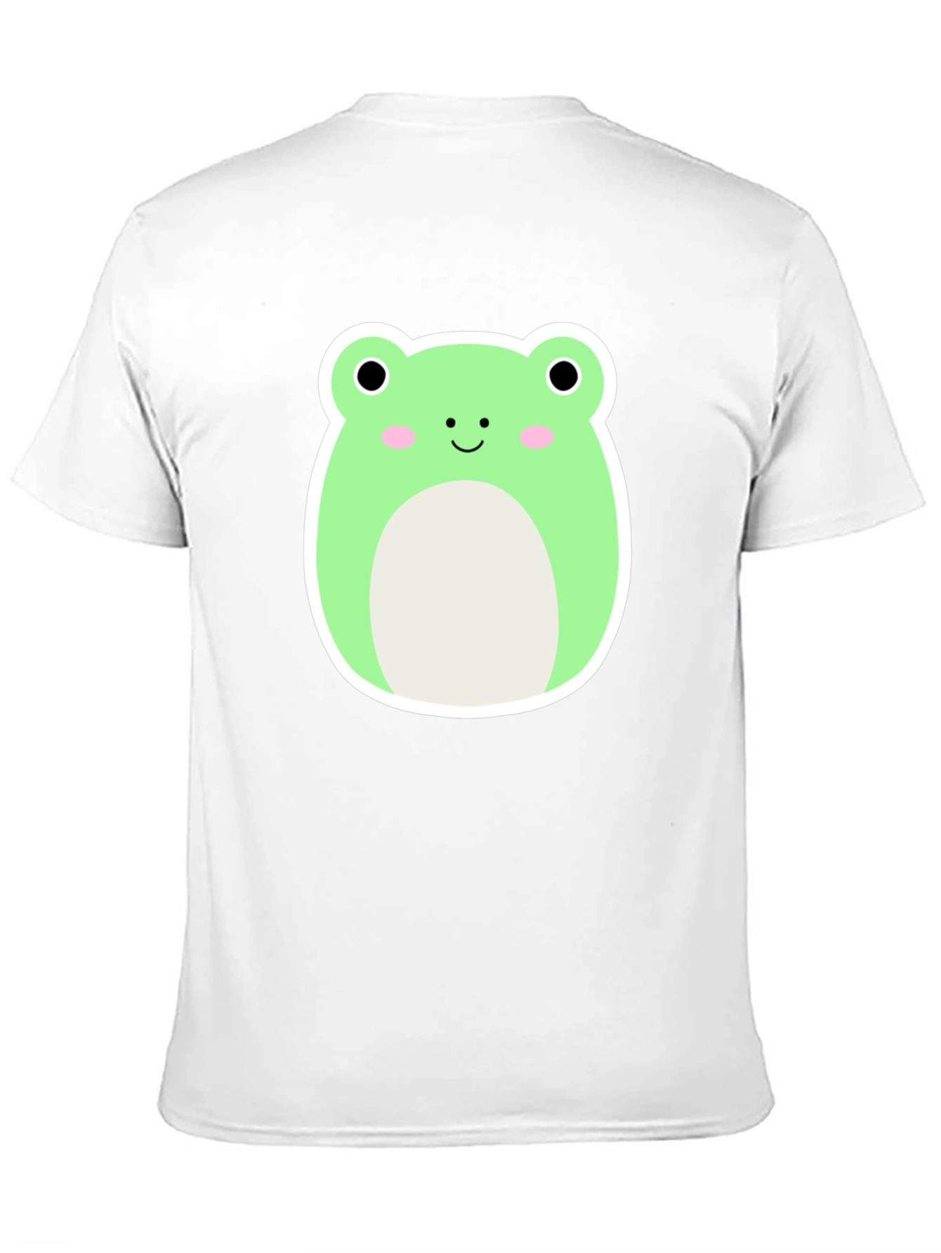 Cute Frog Graphic Tee - Soft Black T-Shirt