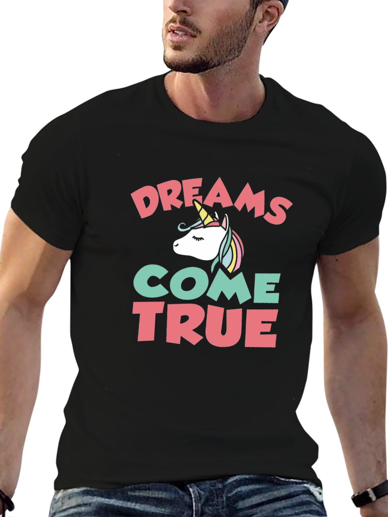 Dreams Come True Unicorn Graphic Tee