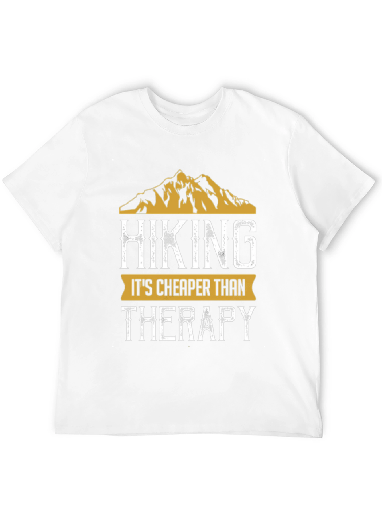 Hiking Cheaper Than Therapy Graphic Tee