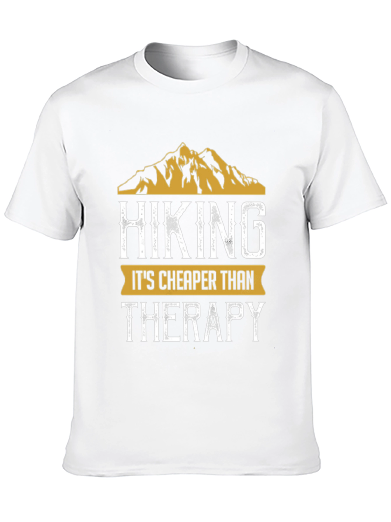 Hiking Cheaper Than Therapy Graphic Tee