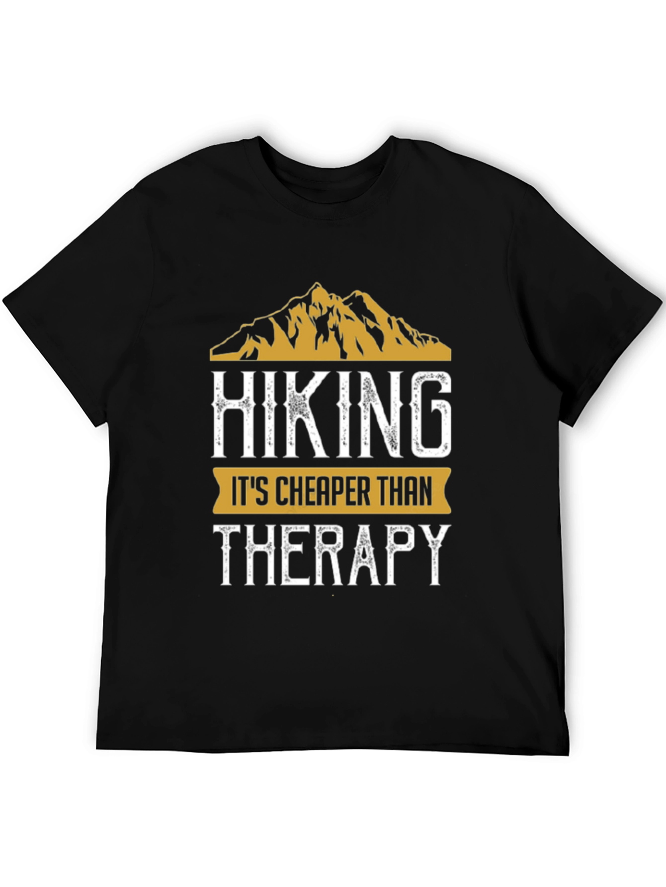 Hiking Cheaper Than Therapy Graphic Tee