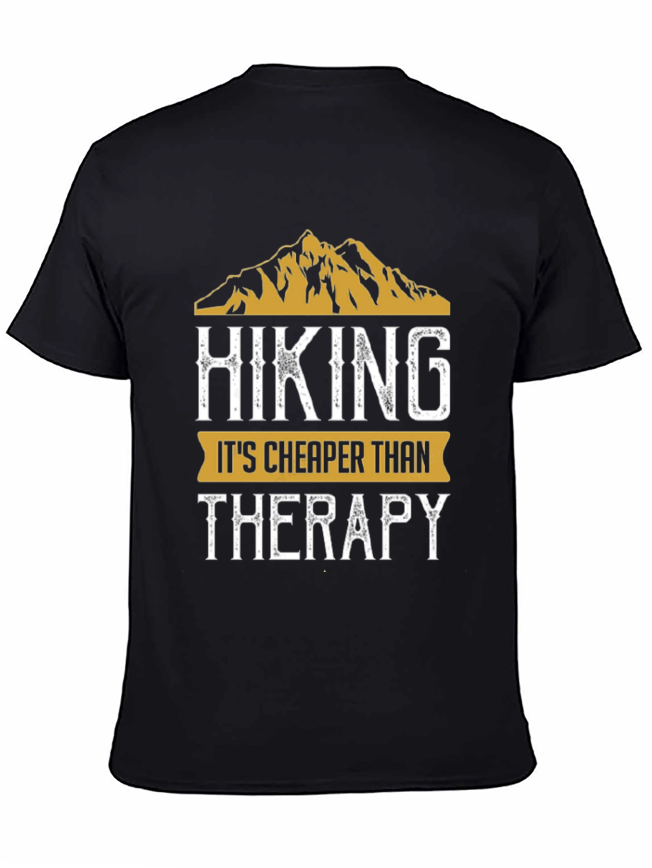 Hiking Cheaper Than Therapy Graphic Tee