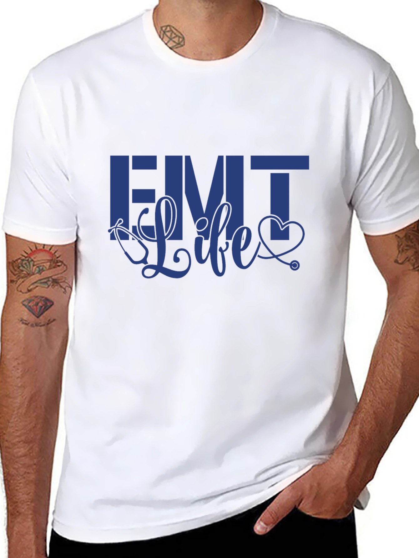 EMT Life T-Shirt - Stylish Medical Professional Tee