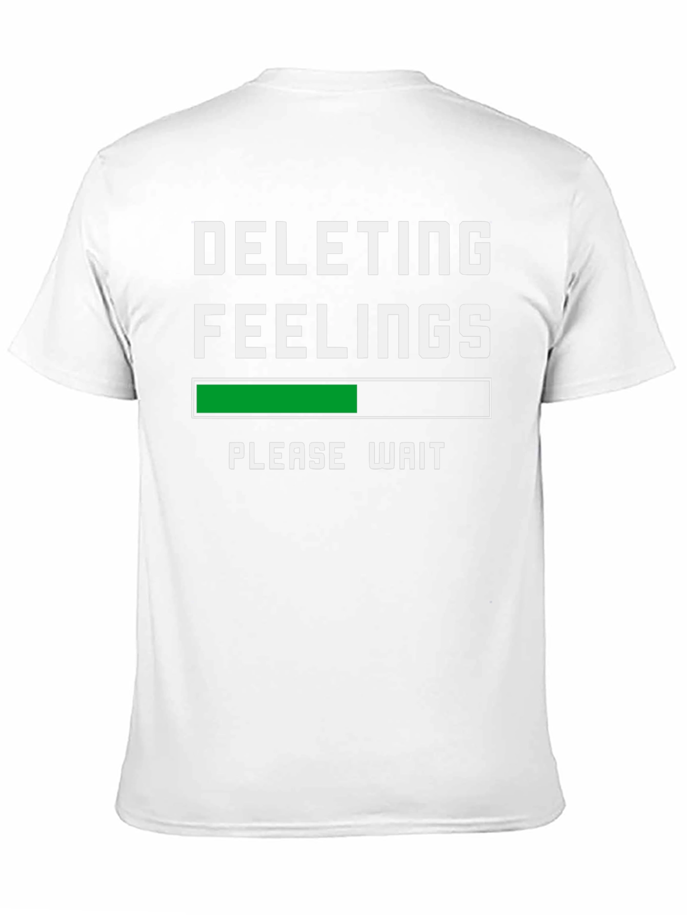 Deleting Feelings T-Shirt - Funny Graphic Tee