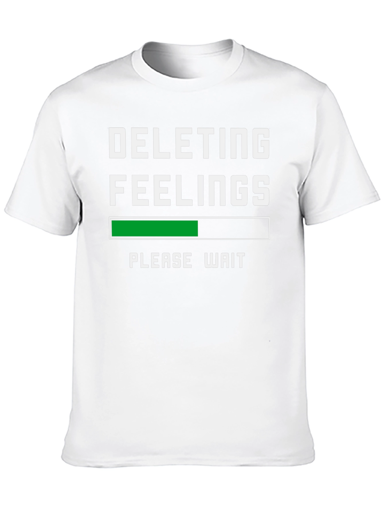 Deleting Feelings T-Shirt - Funny Graphic Tee