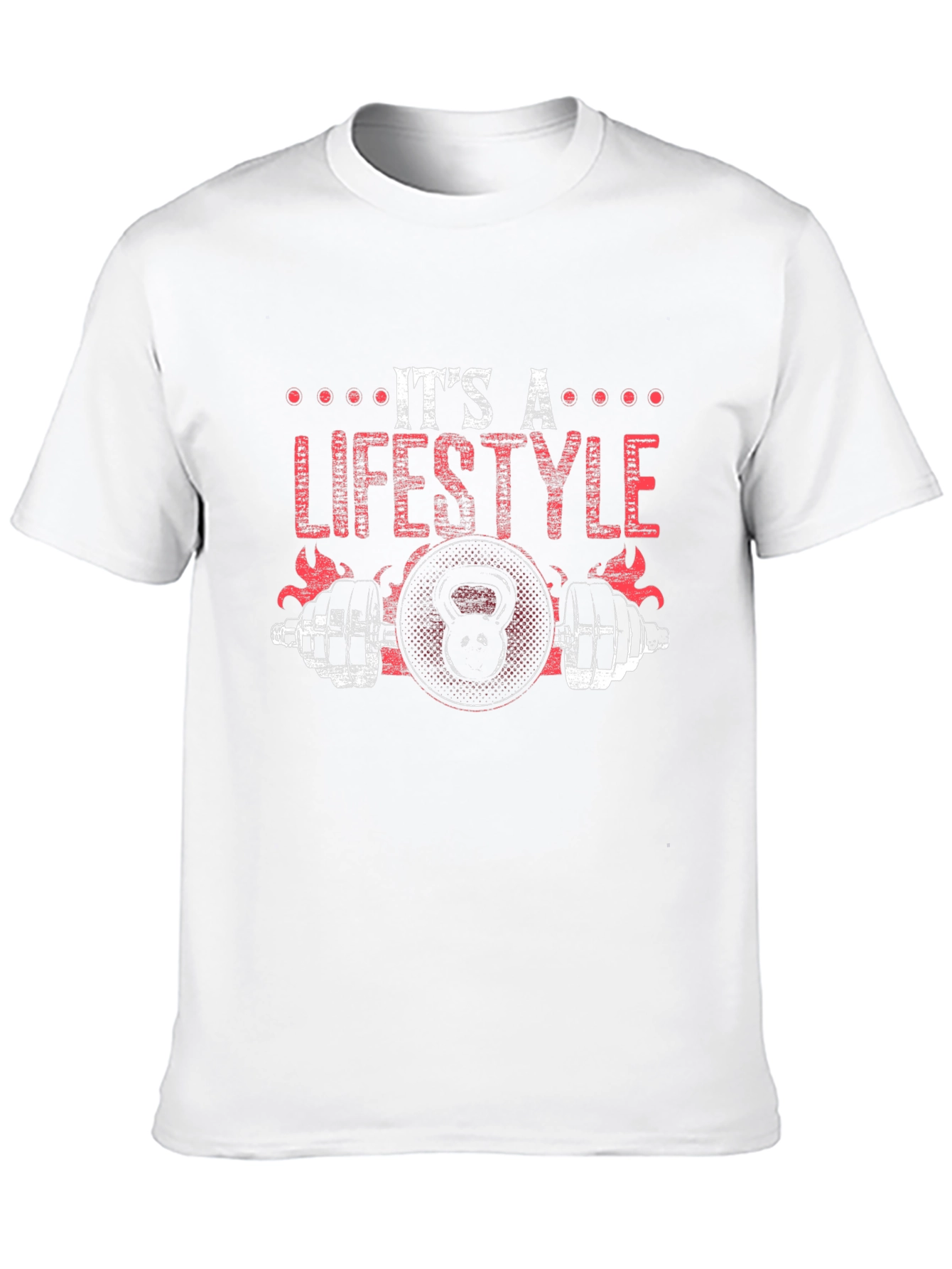 Its A Lifestyle Black Graphic T-Shirt