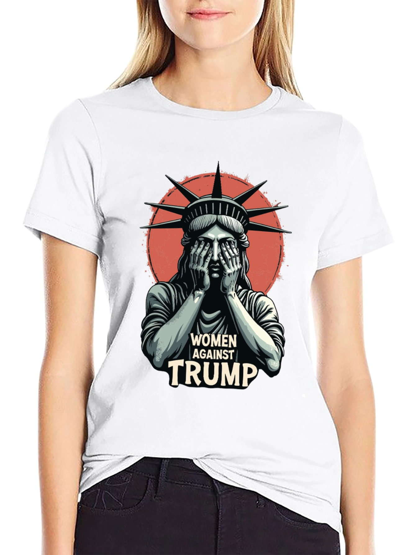 Women Against Trump Political T-Shirt