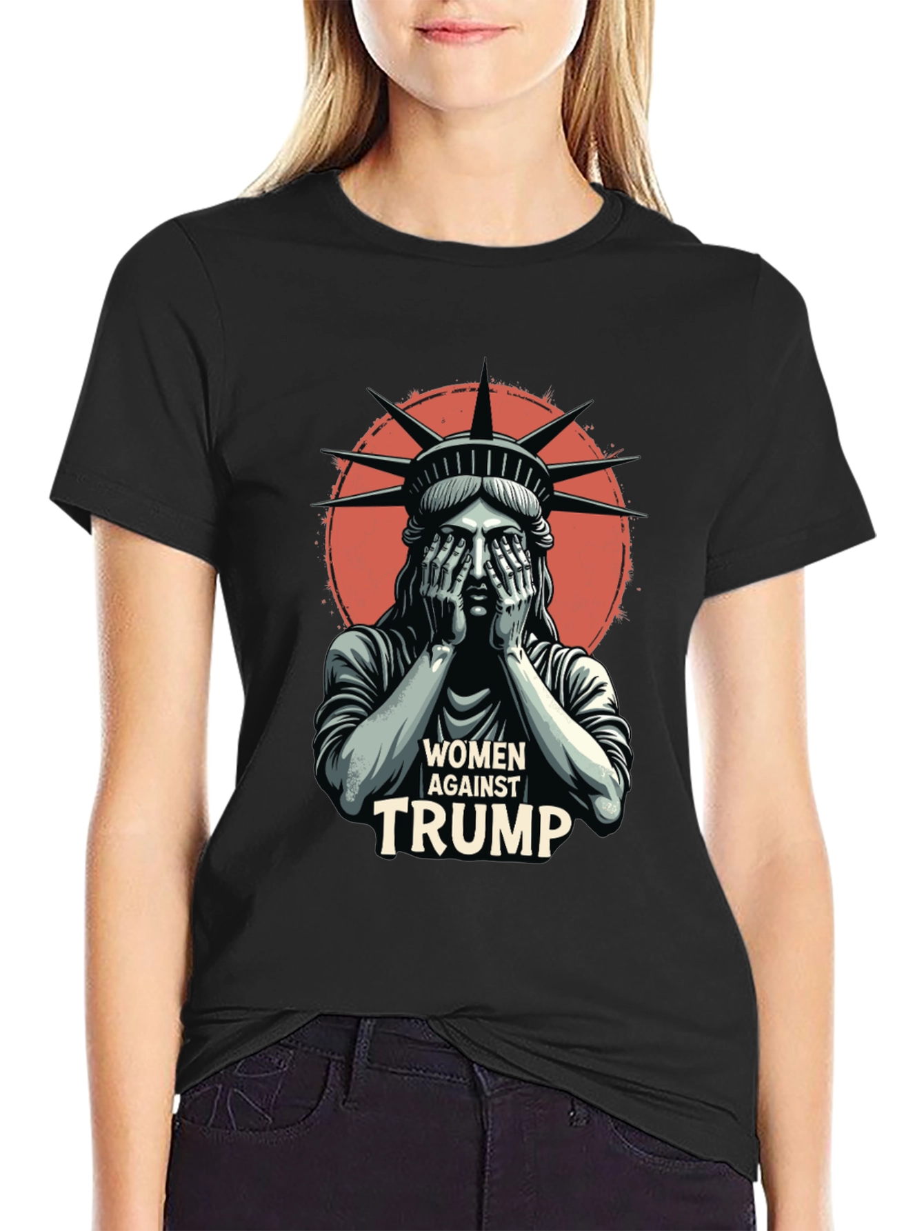 Women Against Trump Political T-Shirt