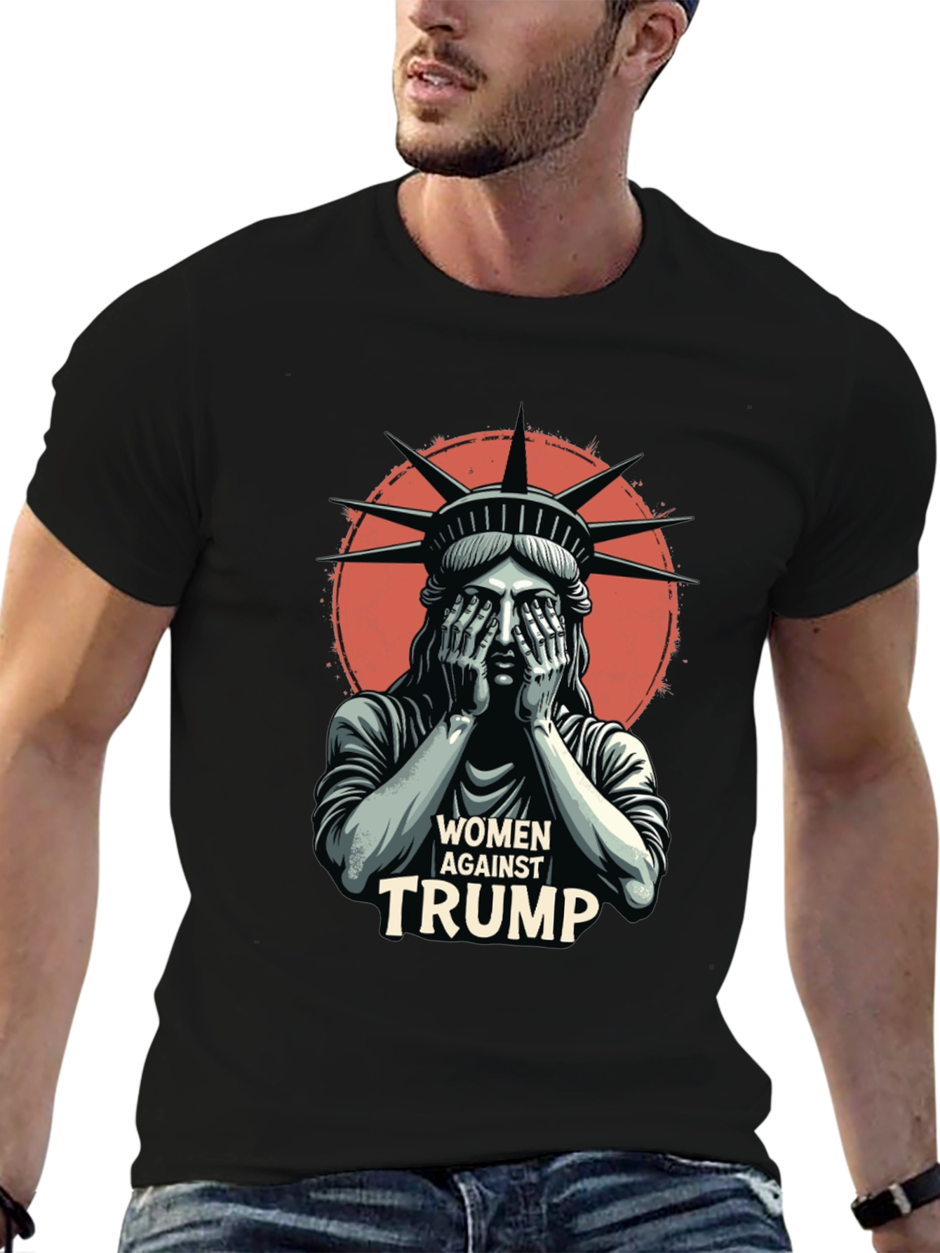Women Against Trump Political T-Shirt