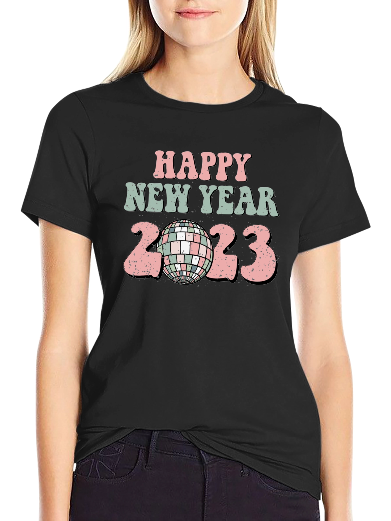 Happy New Year 2023 Disco Ball T-Shirt