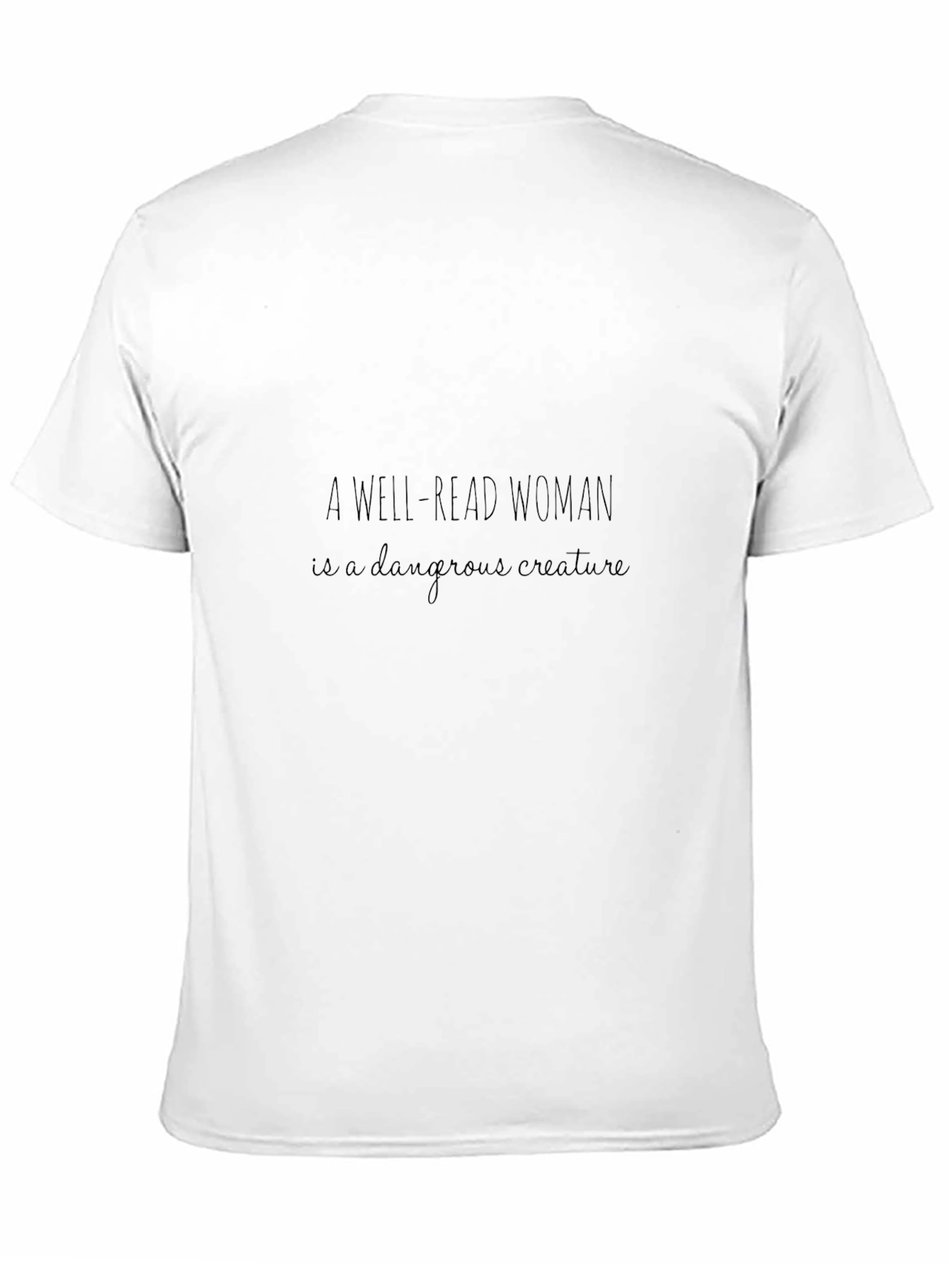 Well-Read Woman Graphic Tee - Dangerous Creature T-Shirt