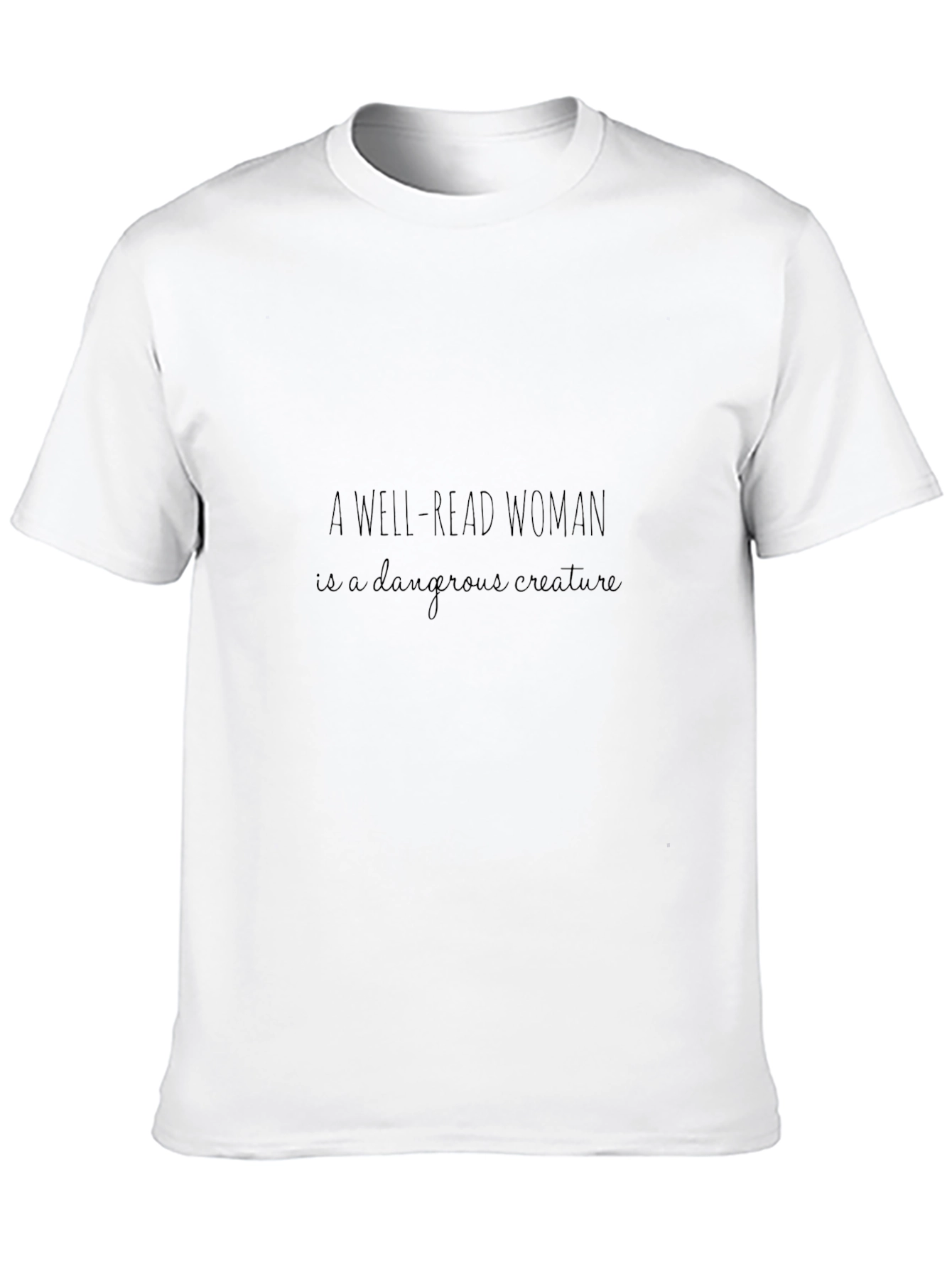 Well-Read Woman Graphic Tee - Dangerous Creature T-Shirt