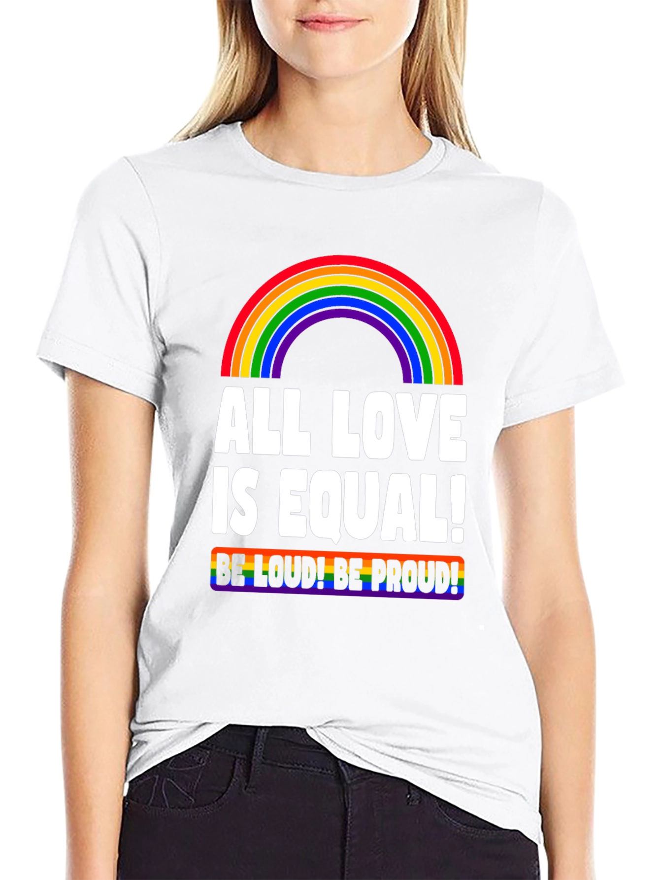 All Love is Equal LGBTQ+ Pride T-Shirt