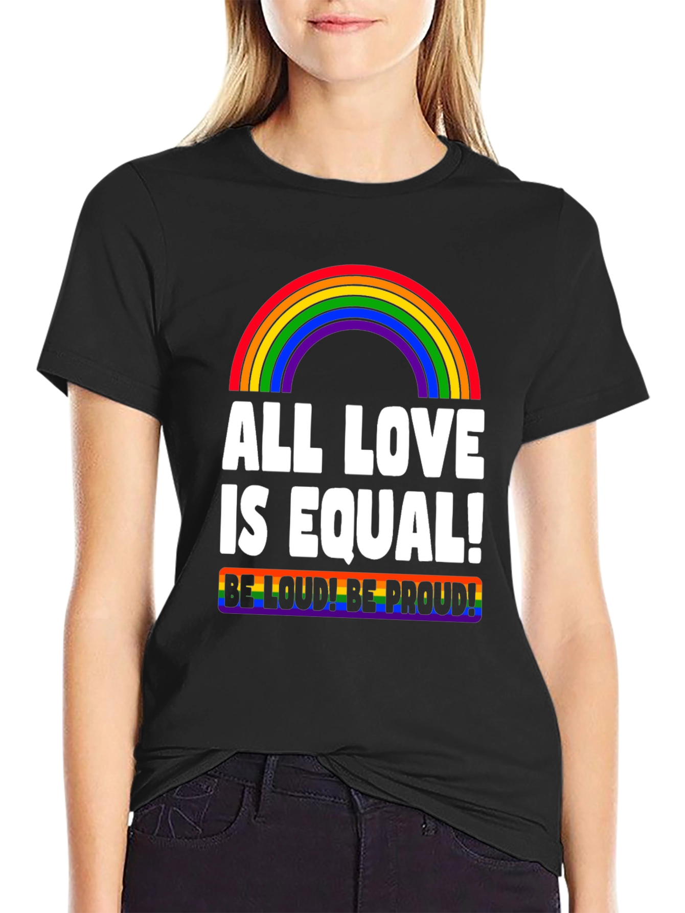 All Love is Equal LGBTQ+ Pride T-Shirt