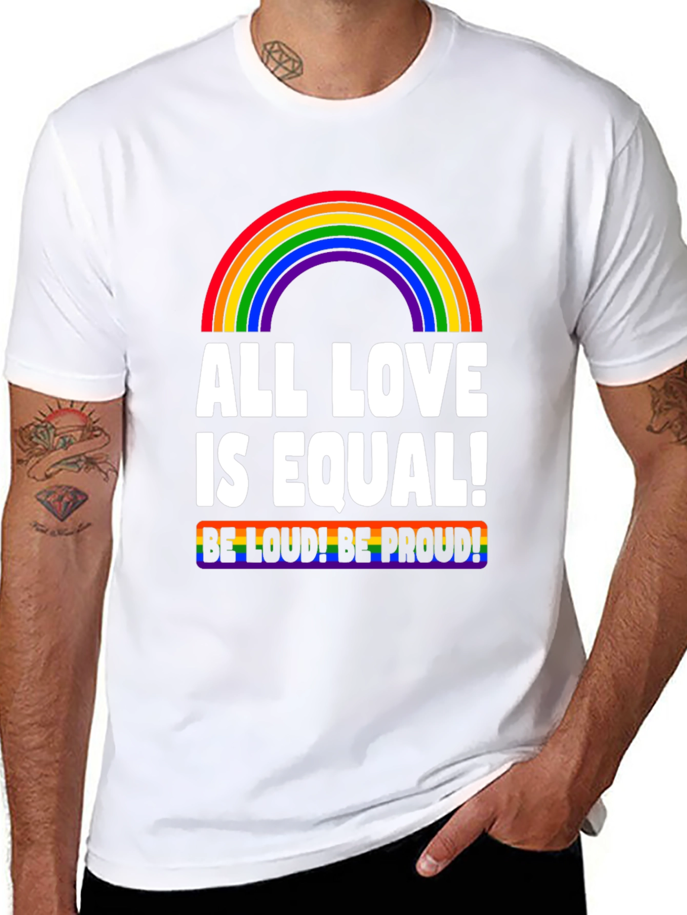 All Love is Equal LGBTQ+ Pride T-Shirt