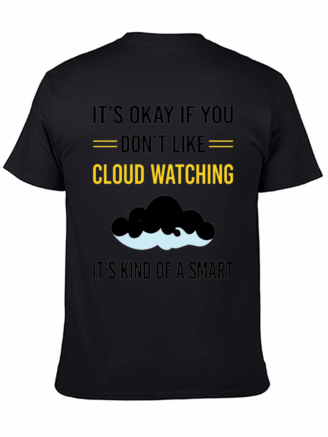 Cloud Watching Funny Graphic Tee