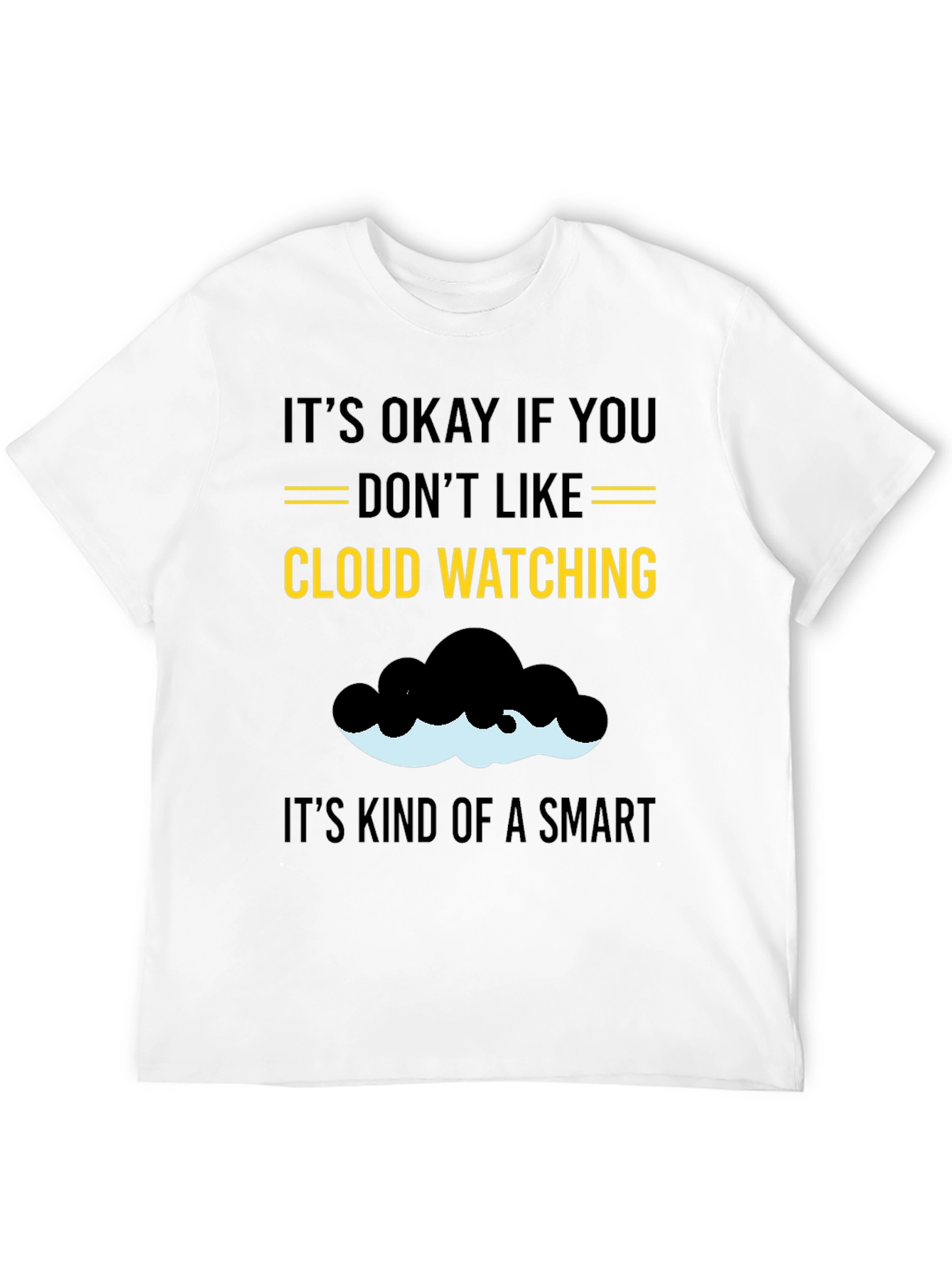 Cloud Watching Funny Graphic Tee