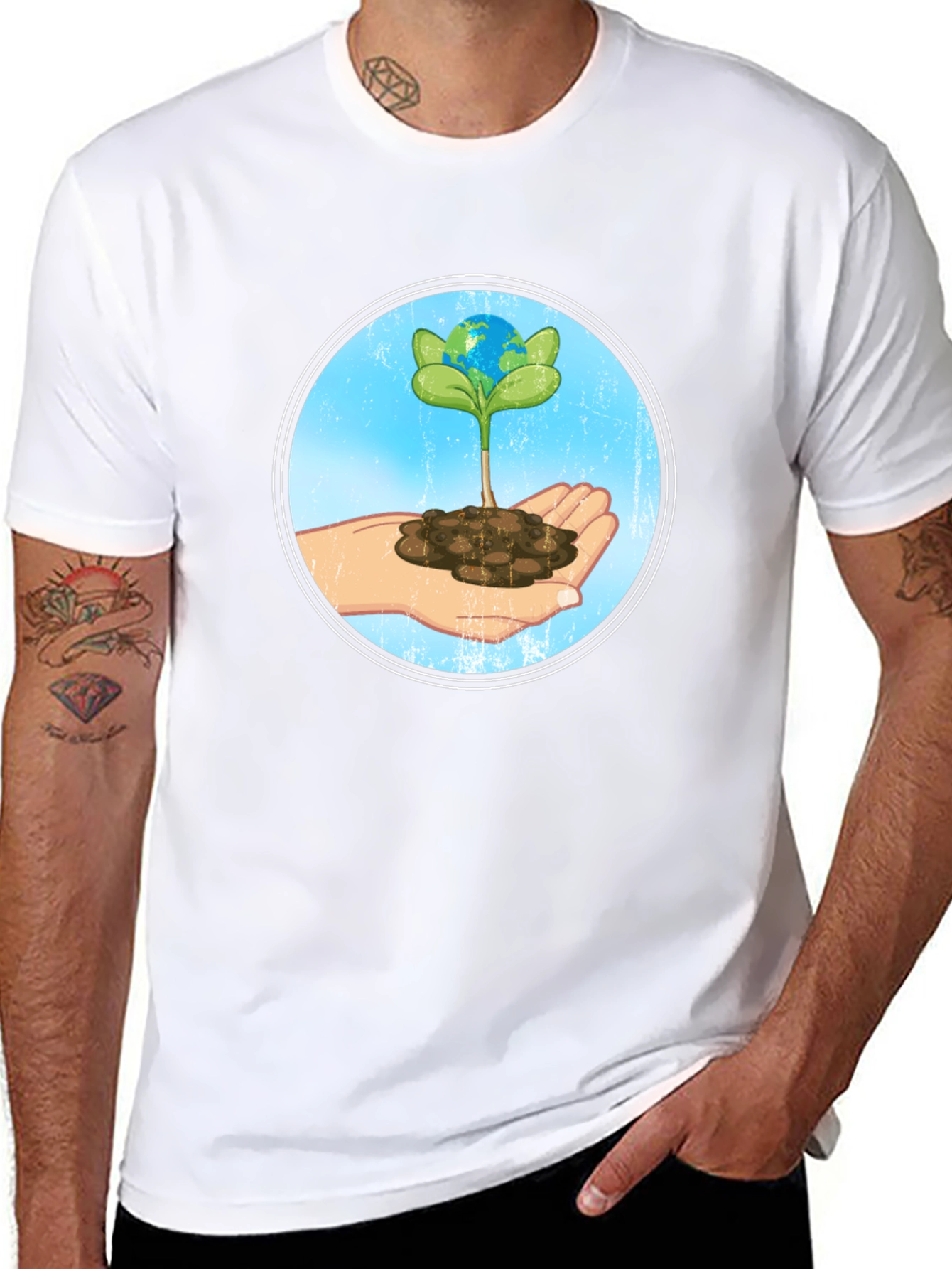 Earth Sprout T-Shirt - Grow the Planet!