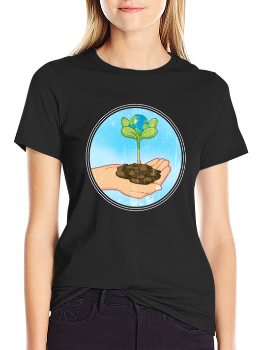 Earth Sprout T-Shirt - Grow the Planet!