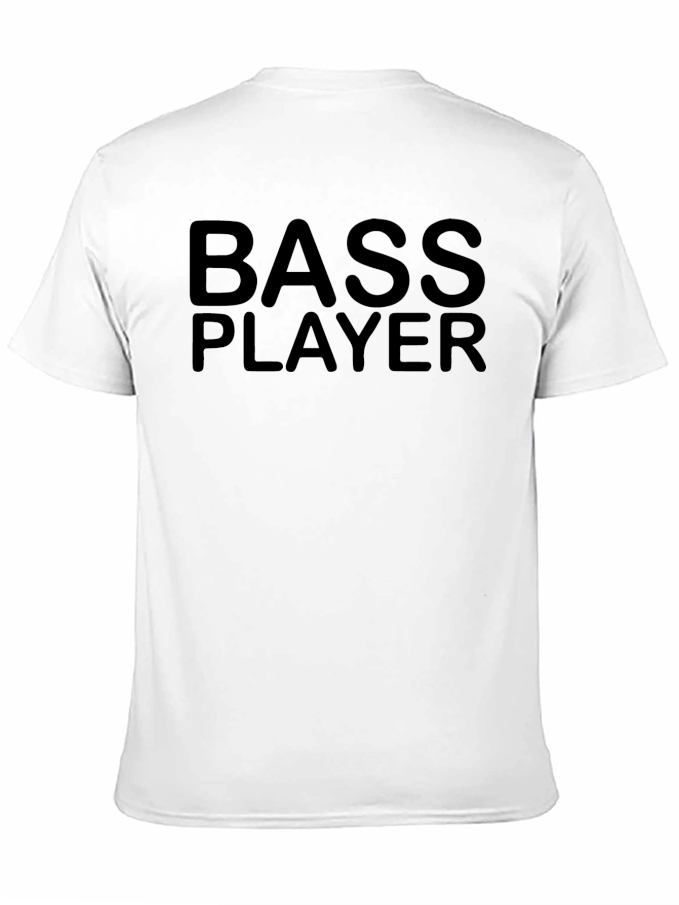Bass Player Black Graphic T-Shirt
