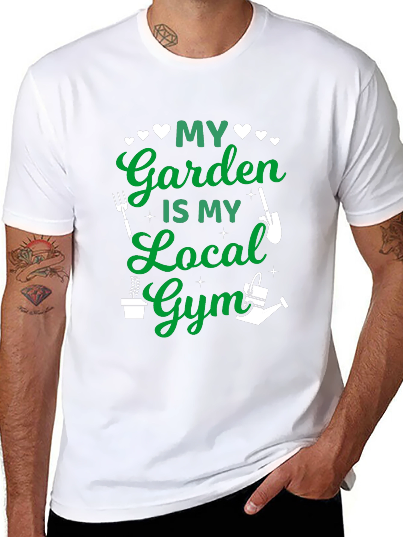 My Garden is My Gym Graphic Tee