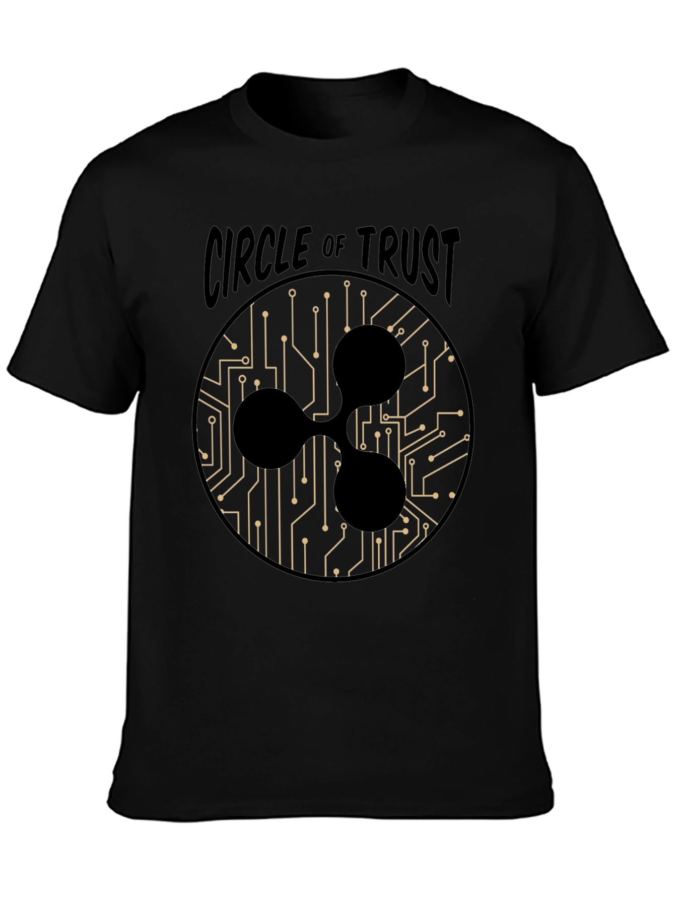 Circle of Trust Ripple T-Shirt - Crypto Design