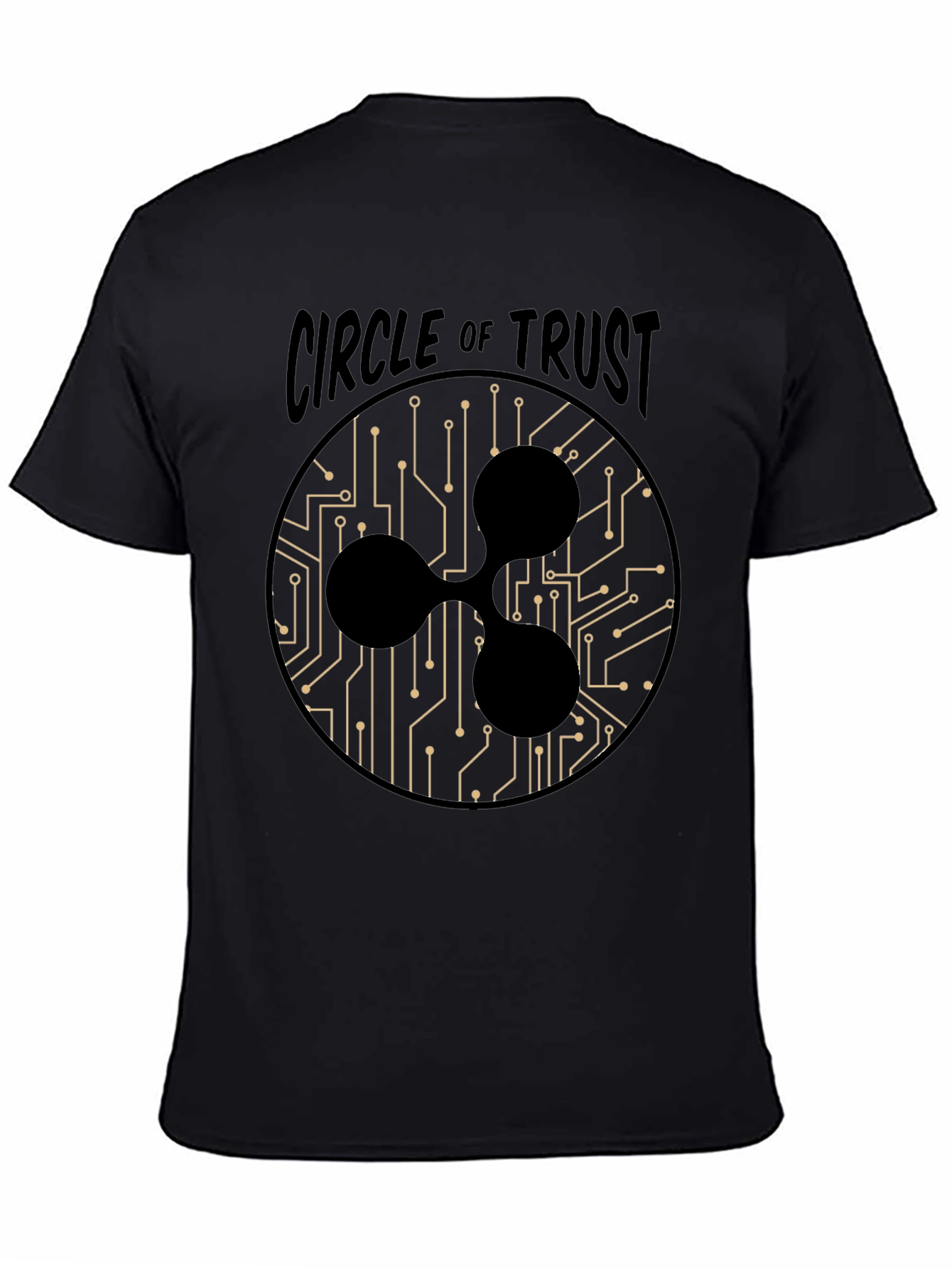 Circle of Trust Ripple T-Shirt - Crypto Design