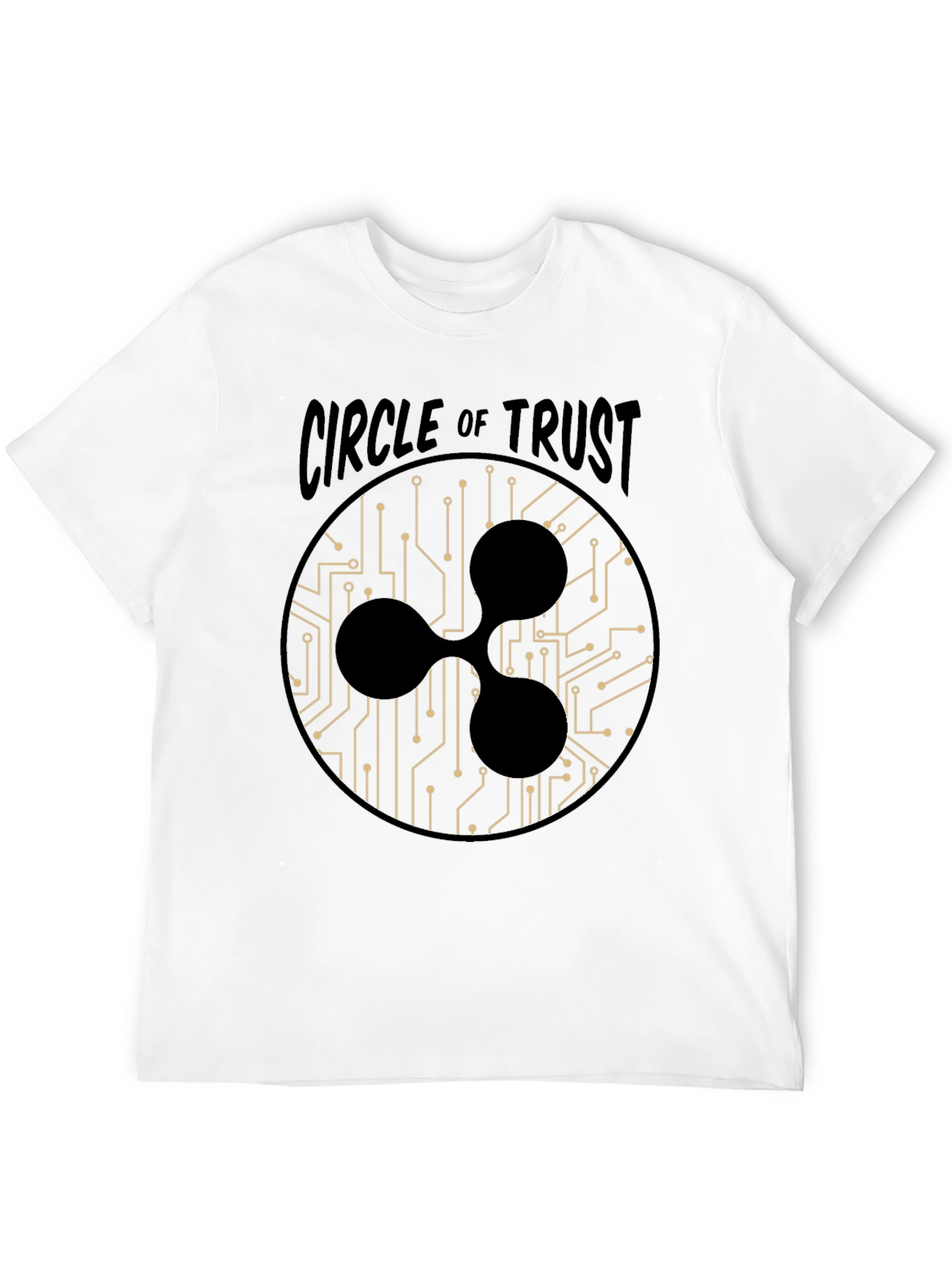 Circle of Trust Ripple T-Shirt - Crypto Design