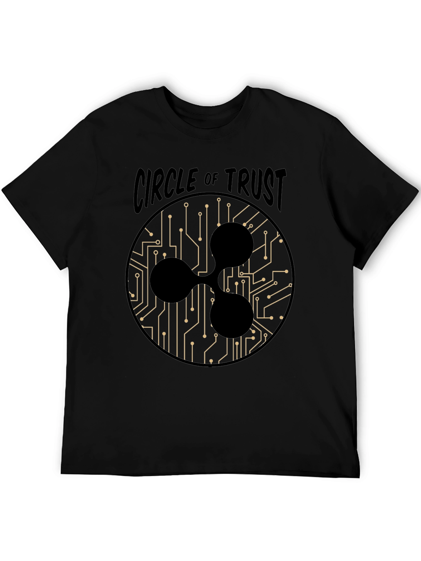 Circle of Trust Ripple T-Shirt - Crypto Design