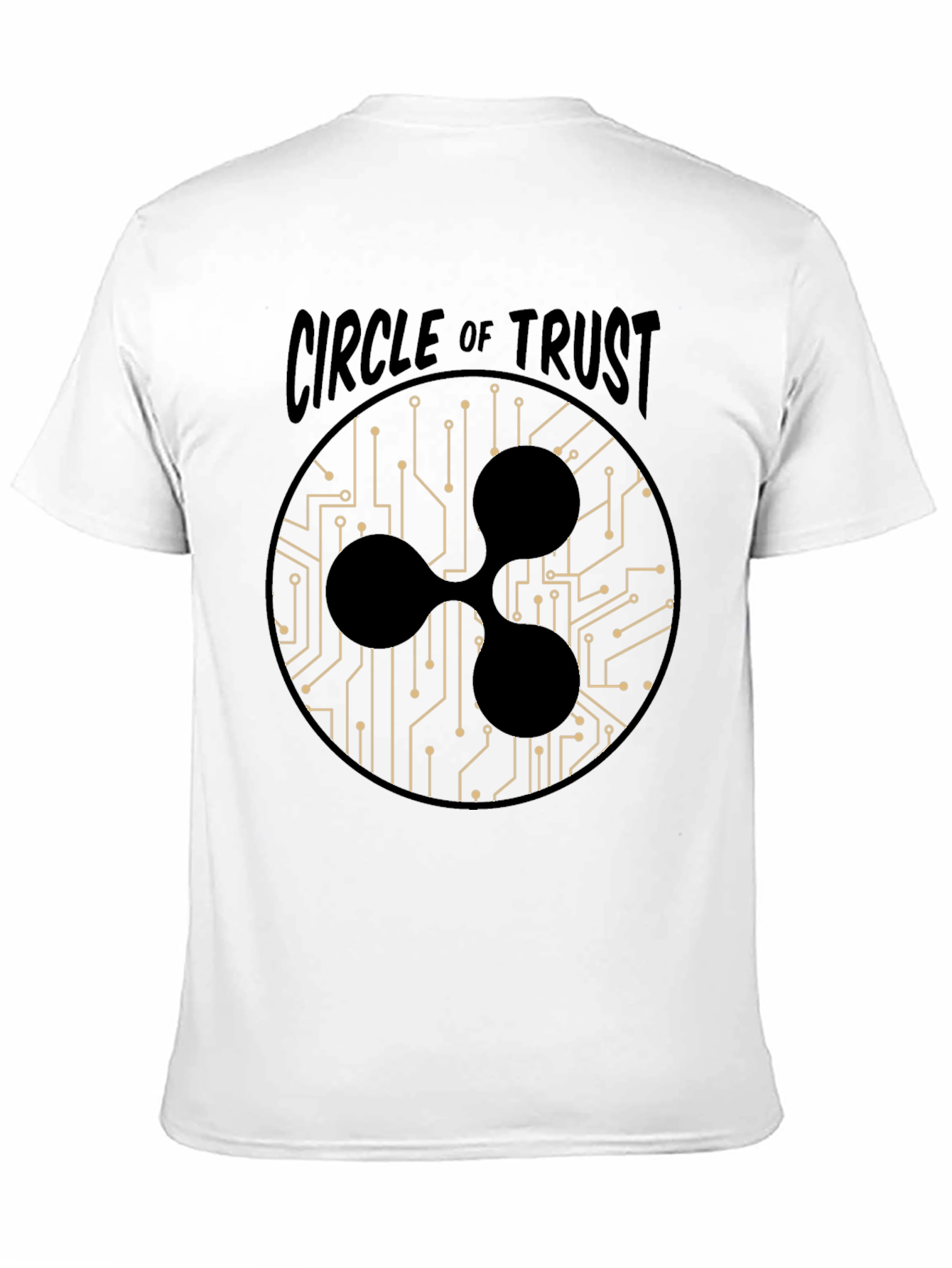 Circle of Trust Ripple T-Shirt - Crypto Design
