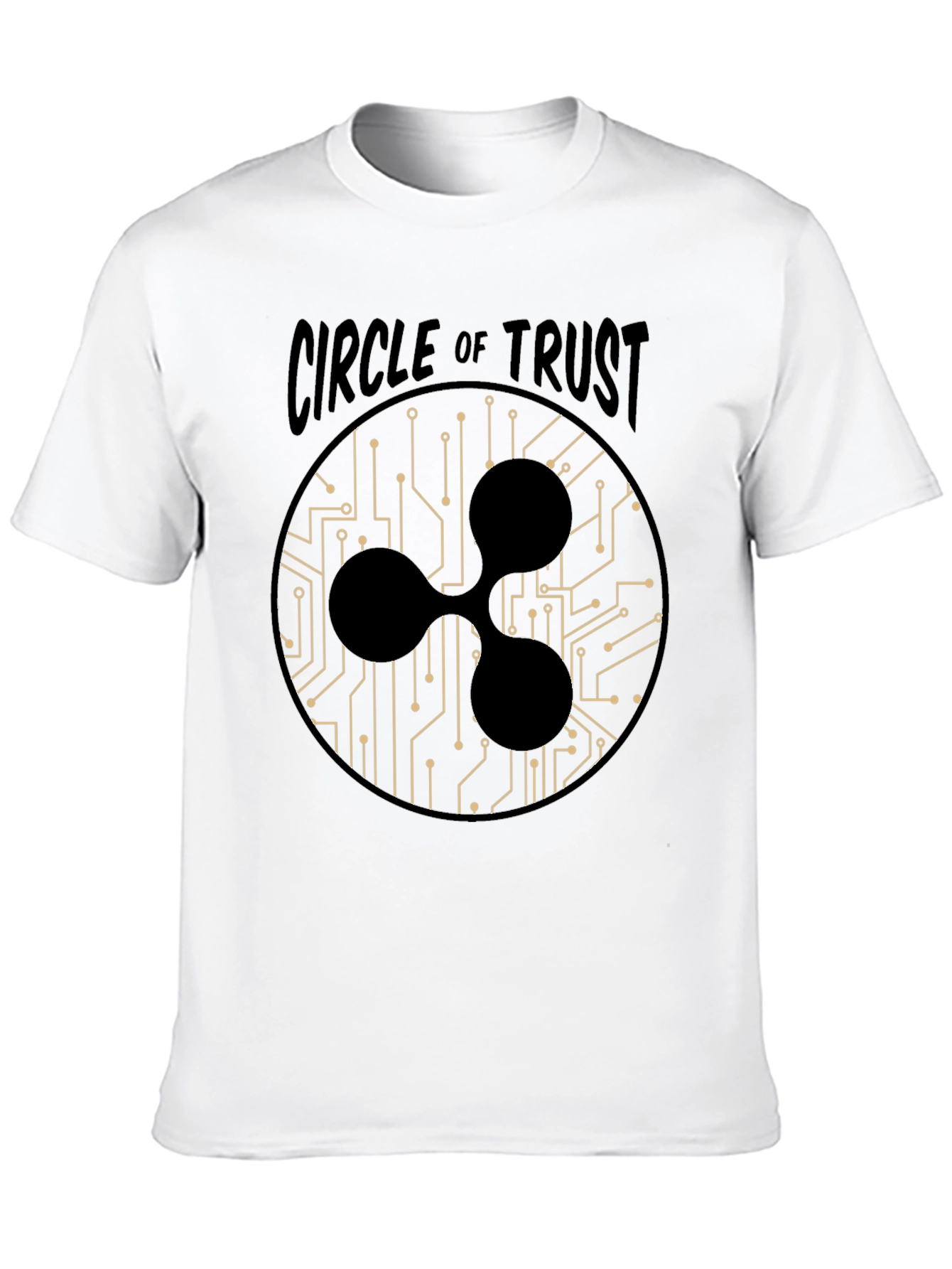 Circle of Trust Ripple T-Shirt - Crypto Design