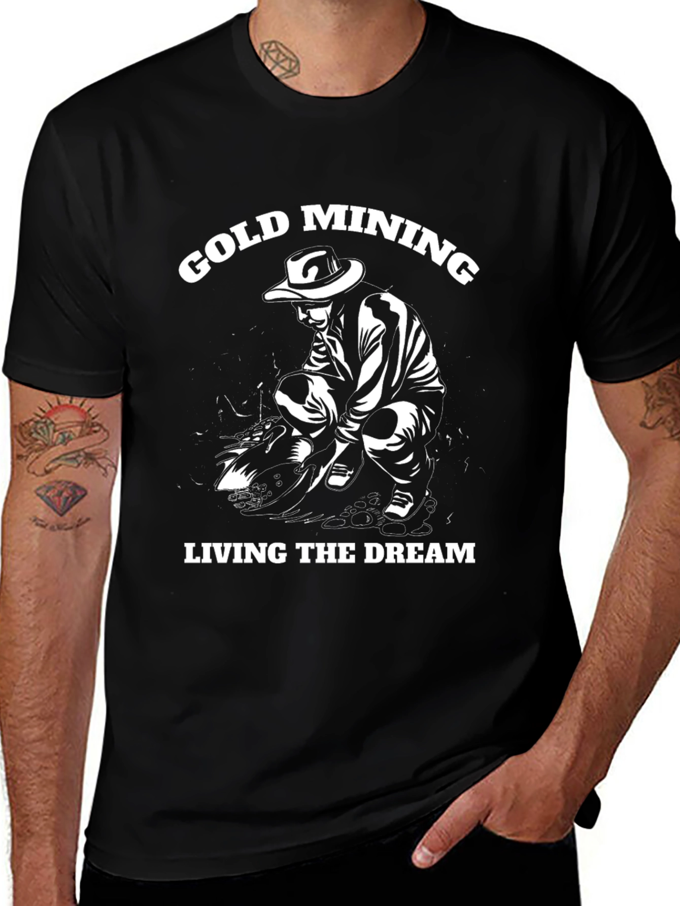 Gold Mining Living the Dream T-Shirt