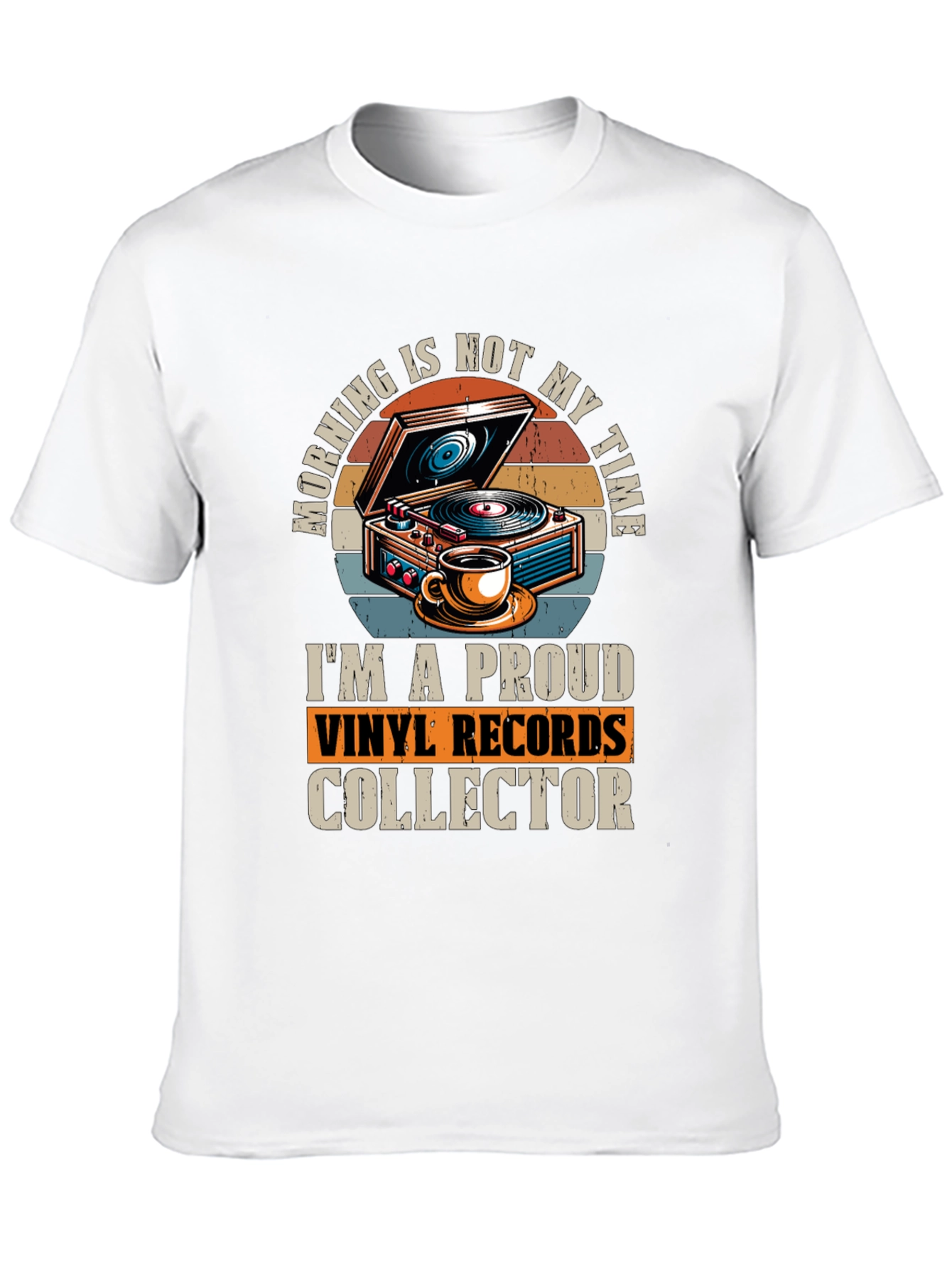 Vinyl Records Collector T-Shirt