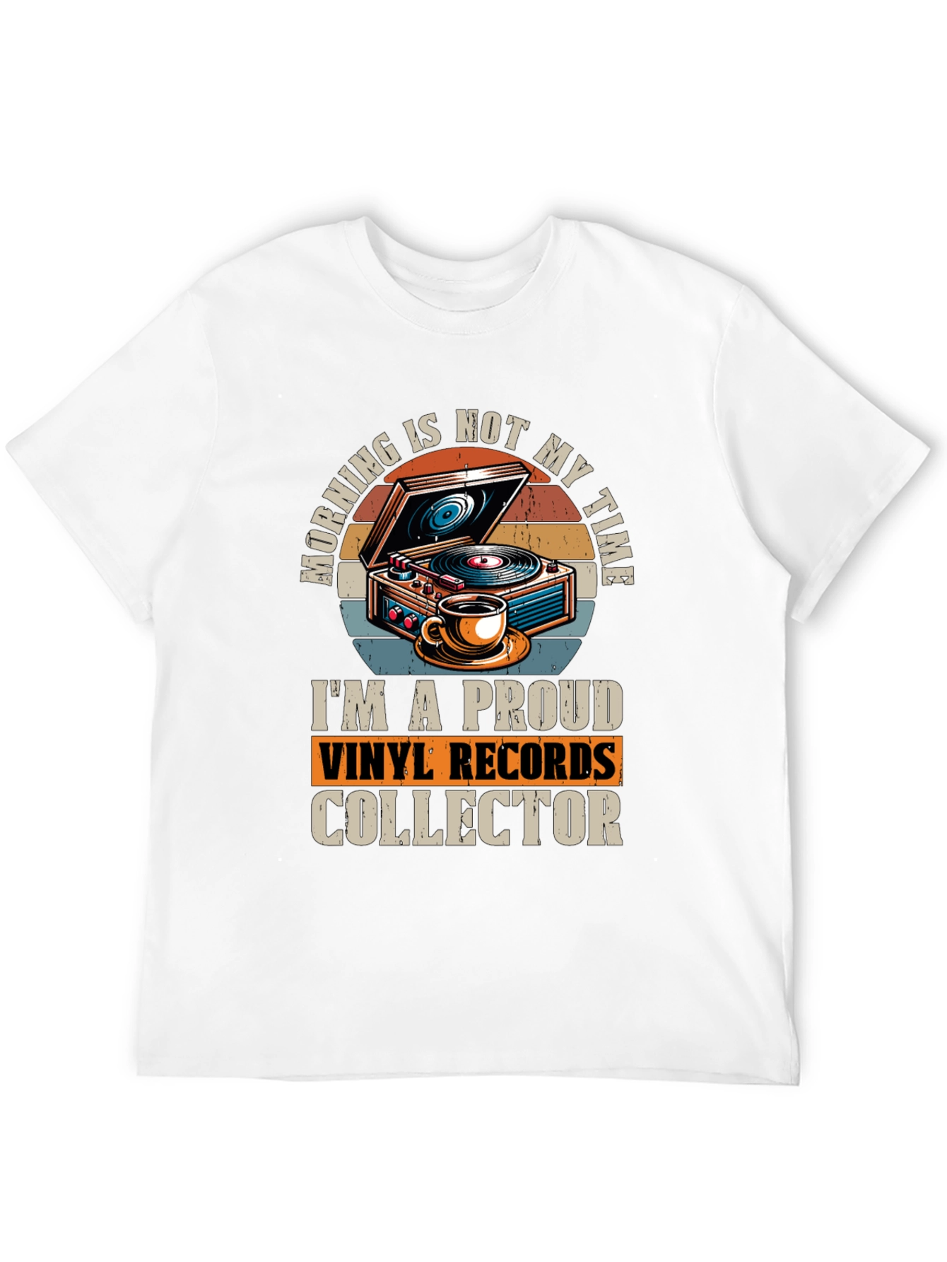 Vinyl Records Collector T-Shirt