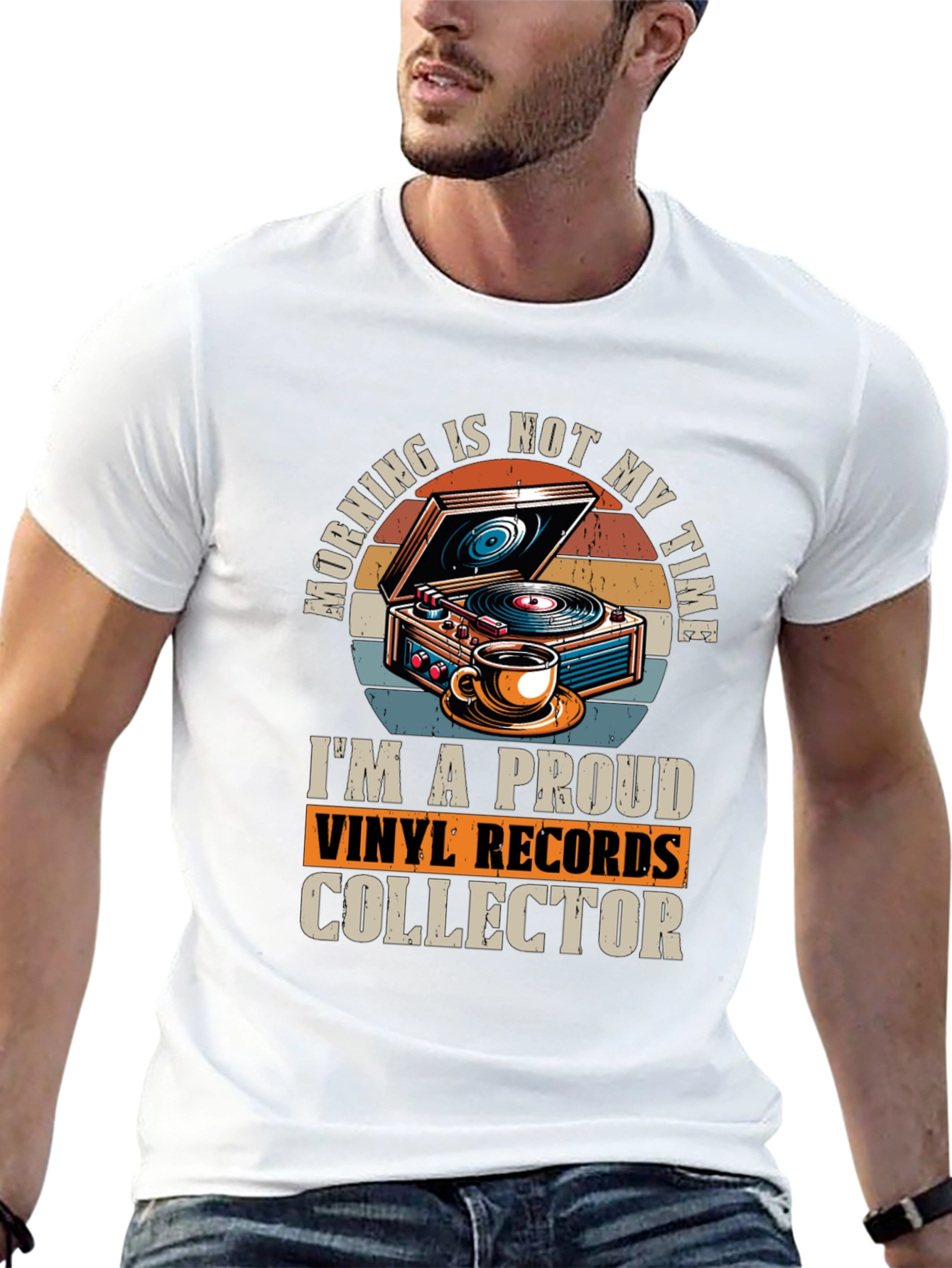 Vinyl Records Collector T-Shirt