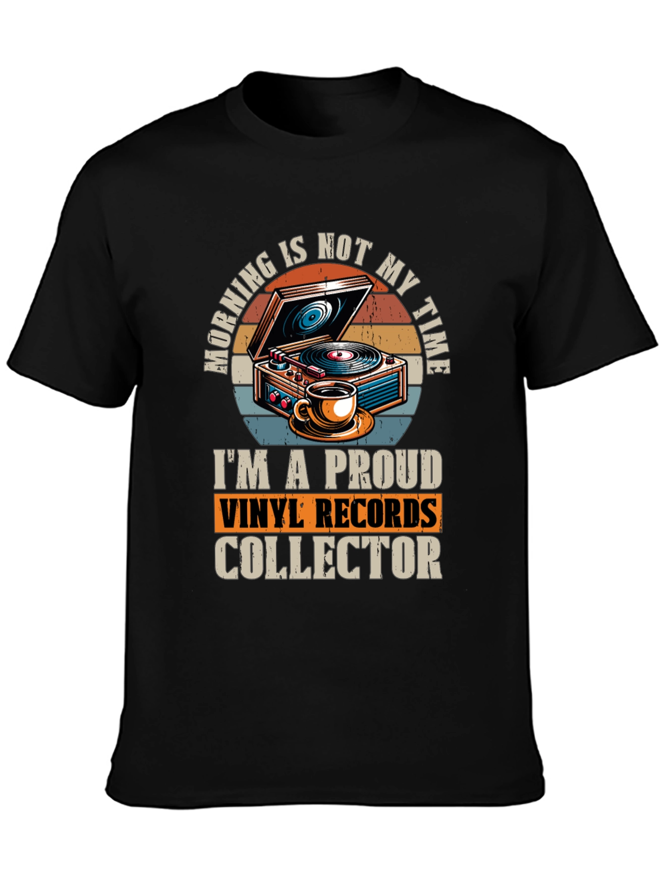 Vinyl Records Collector T-Shirt