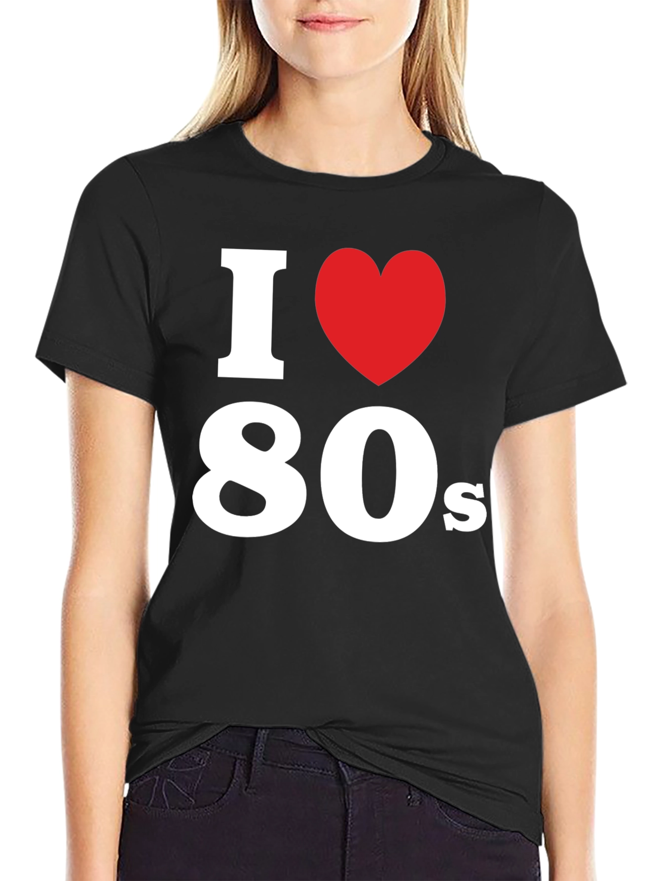 I Heart 80s T-Shirt - Retro Nostalgia Tee