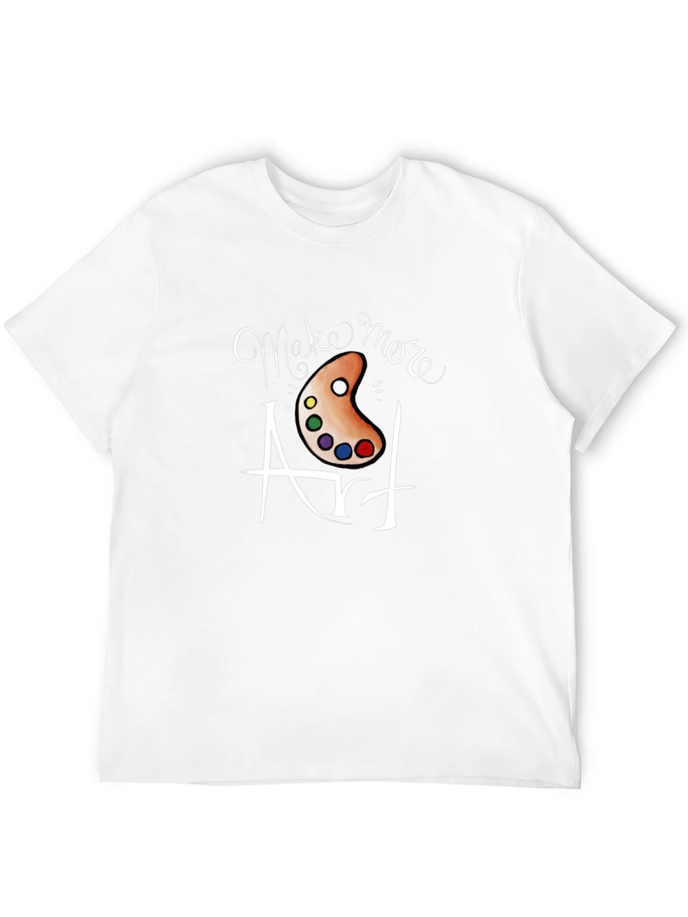 Make More Art T-Shirt - Artistic Expression Tee